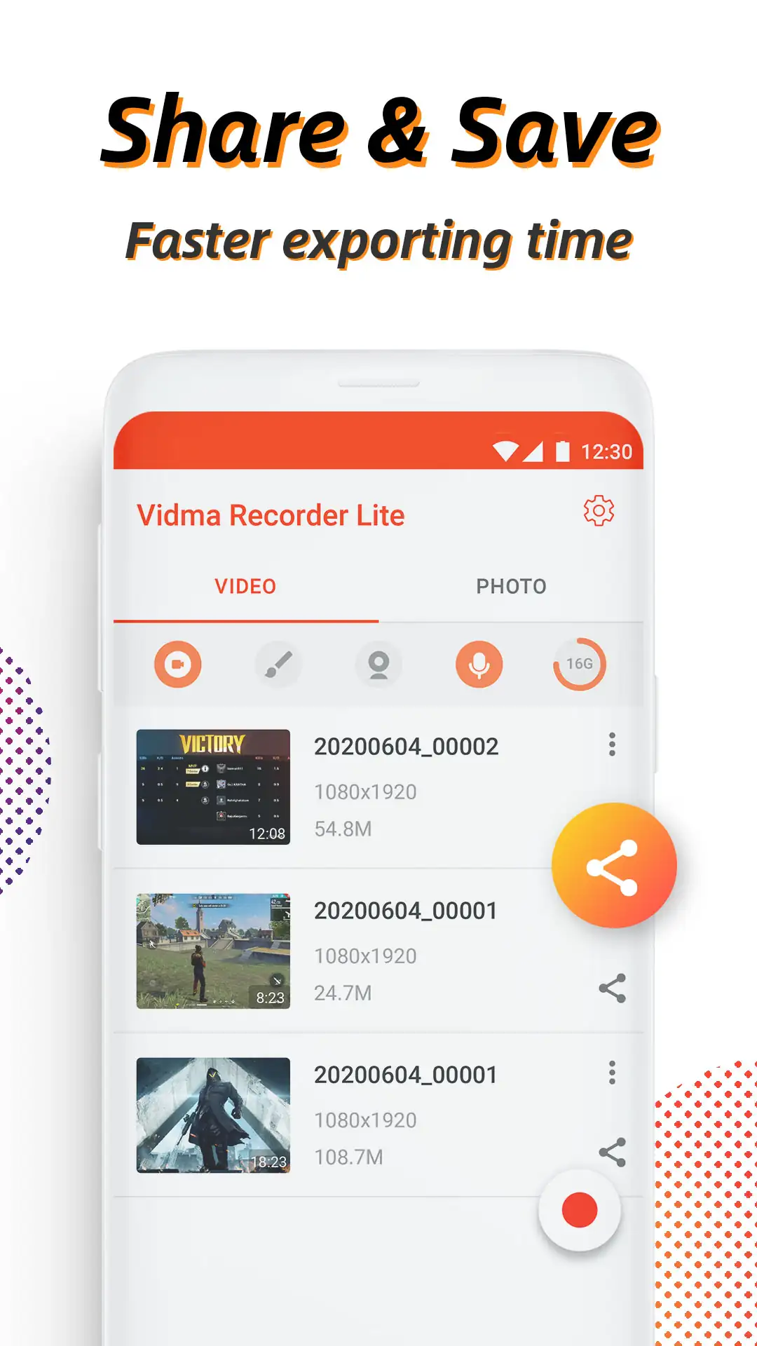 Screen Recorder - Vidma REC скриншот 7