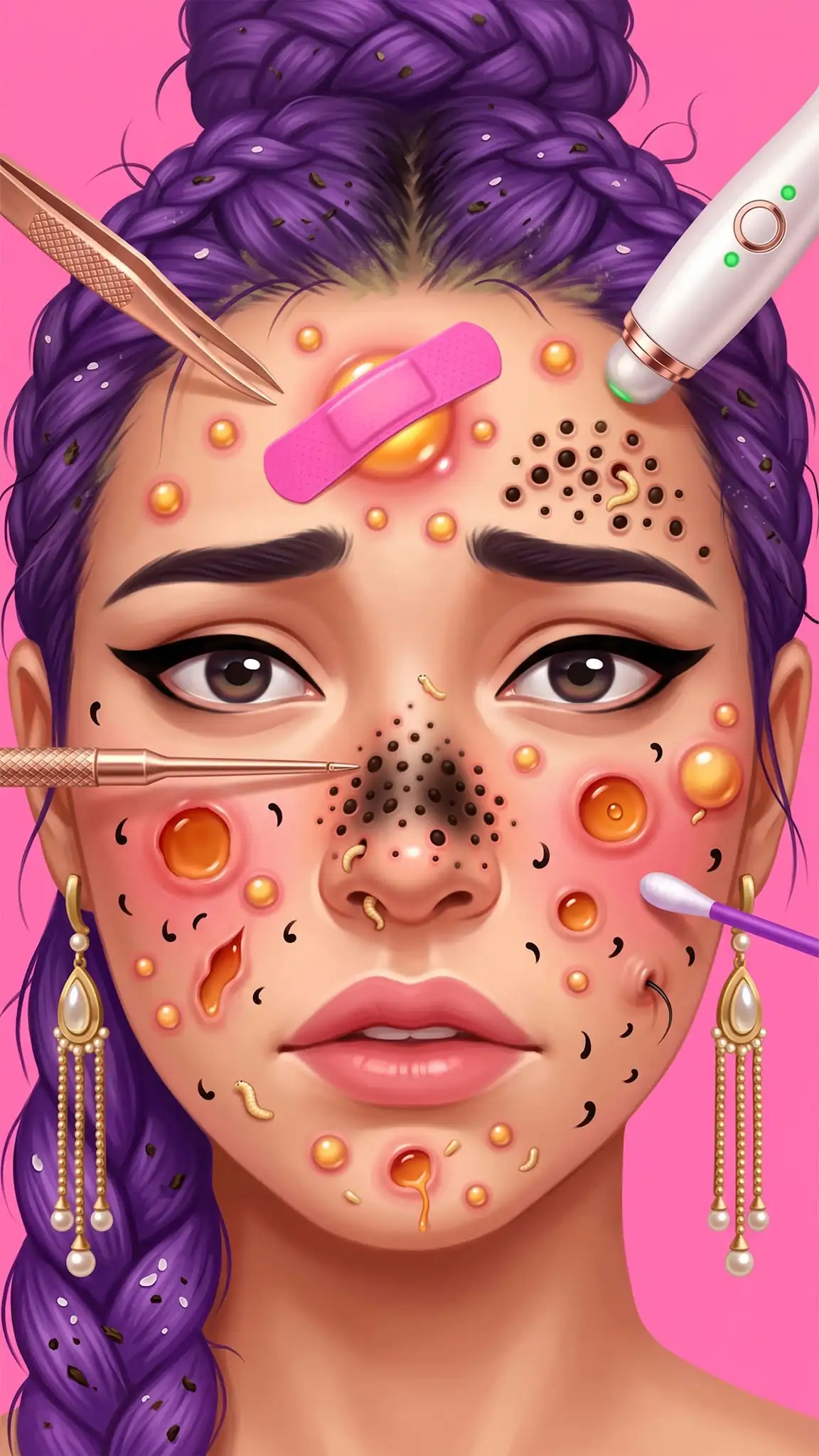 لقطة شاشة 6 لـ Skincare ASMR Makeover Time