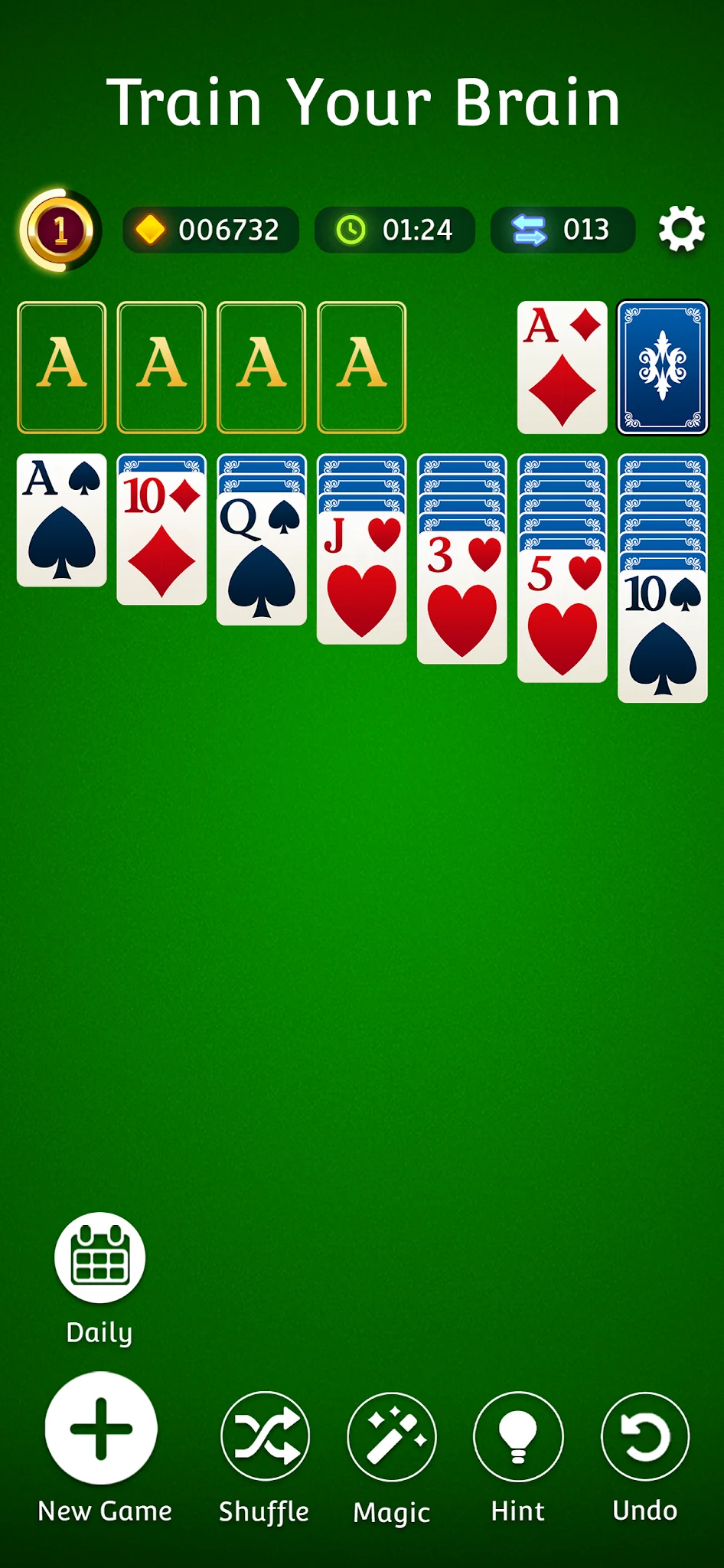 Solitaire.com - Classic Cards screenshot 1