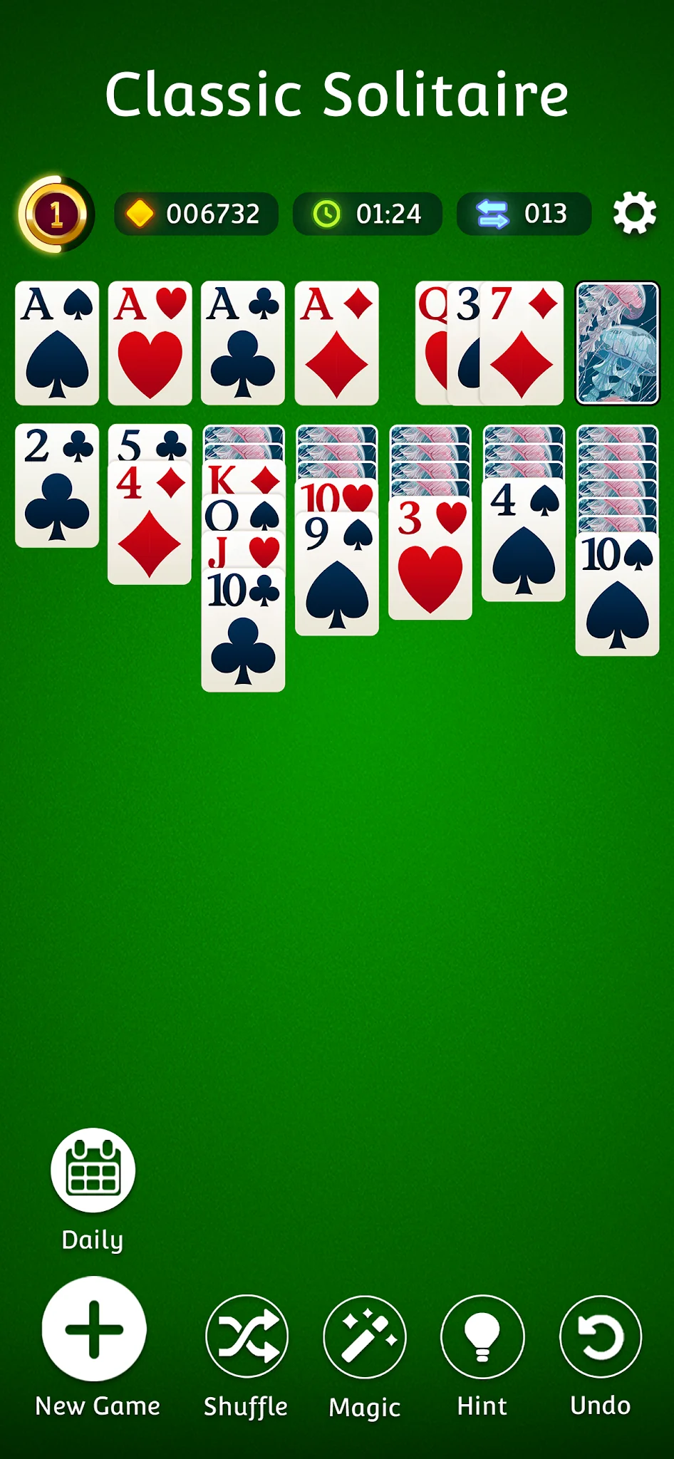 Solitaire.com - Classic Cards screenshot 2