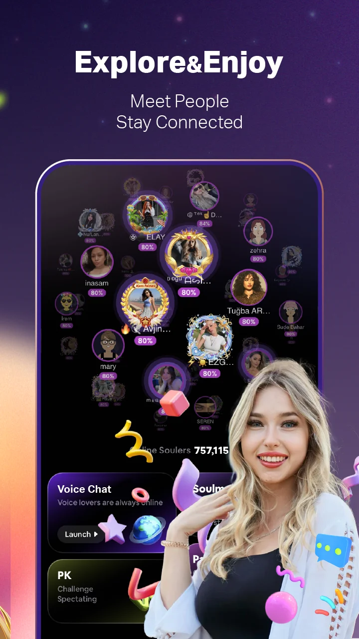SoulChill - Voice Chat & Party скриншот 6
