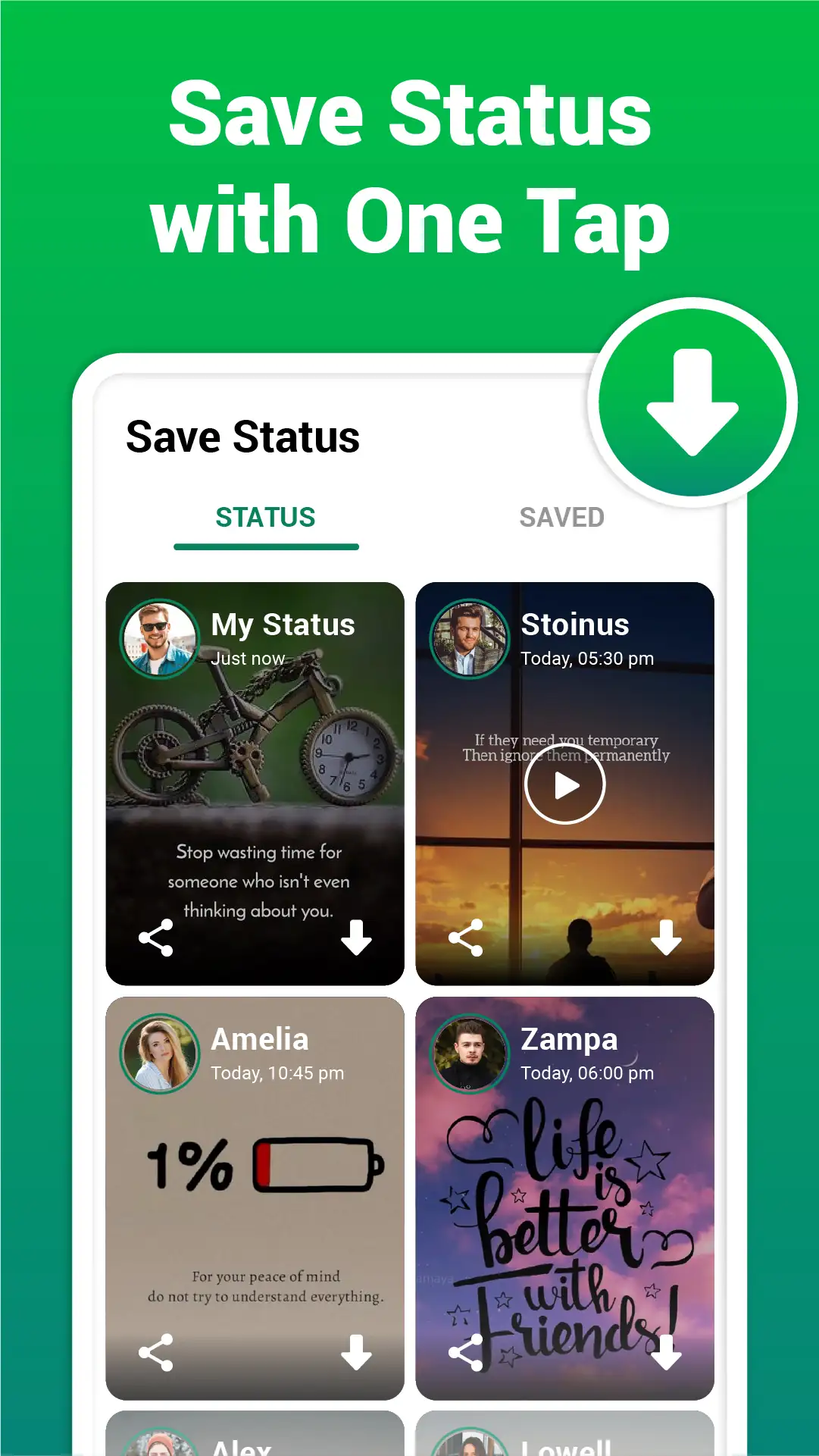 Status Saver・Status Downloader screenshot 1