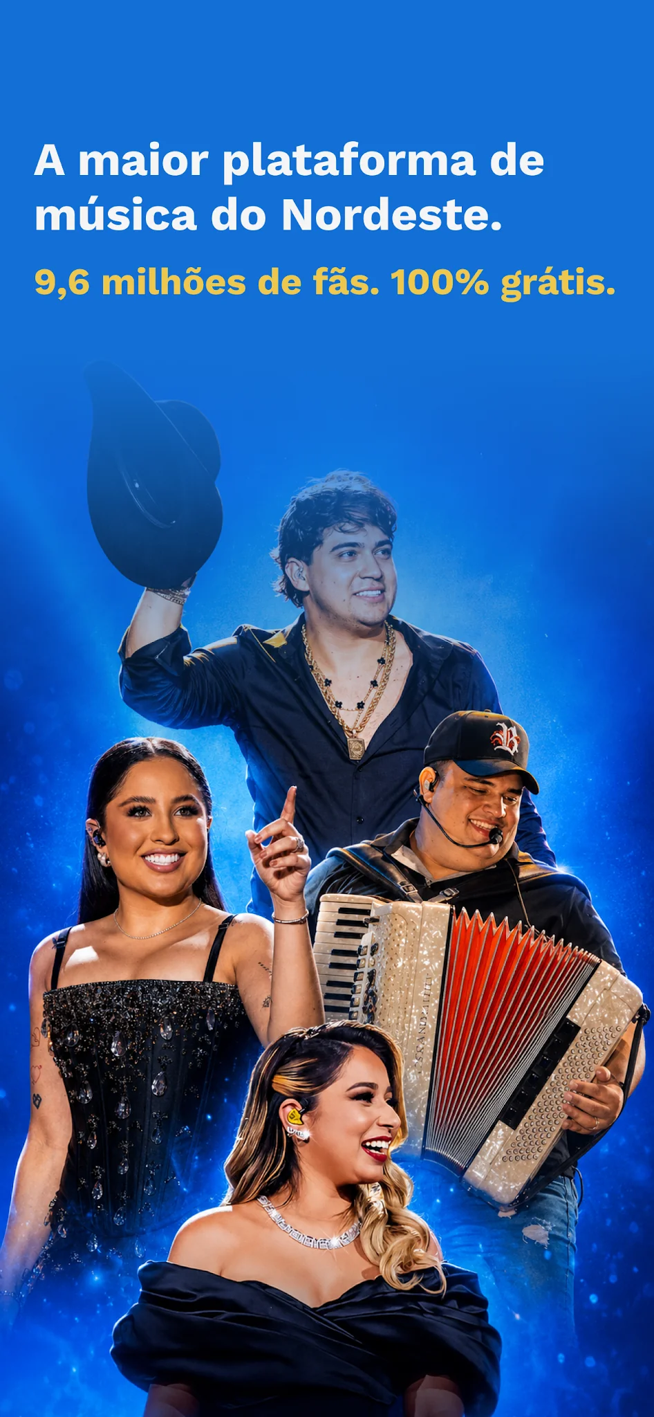 لقطة شاشة 1 لـ Sua Música: Hits do Nordeste
