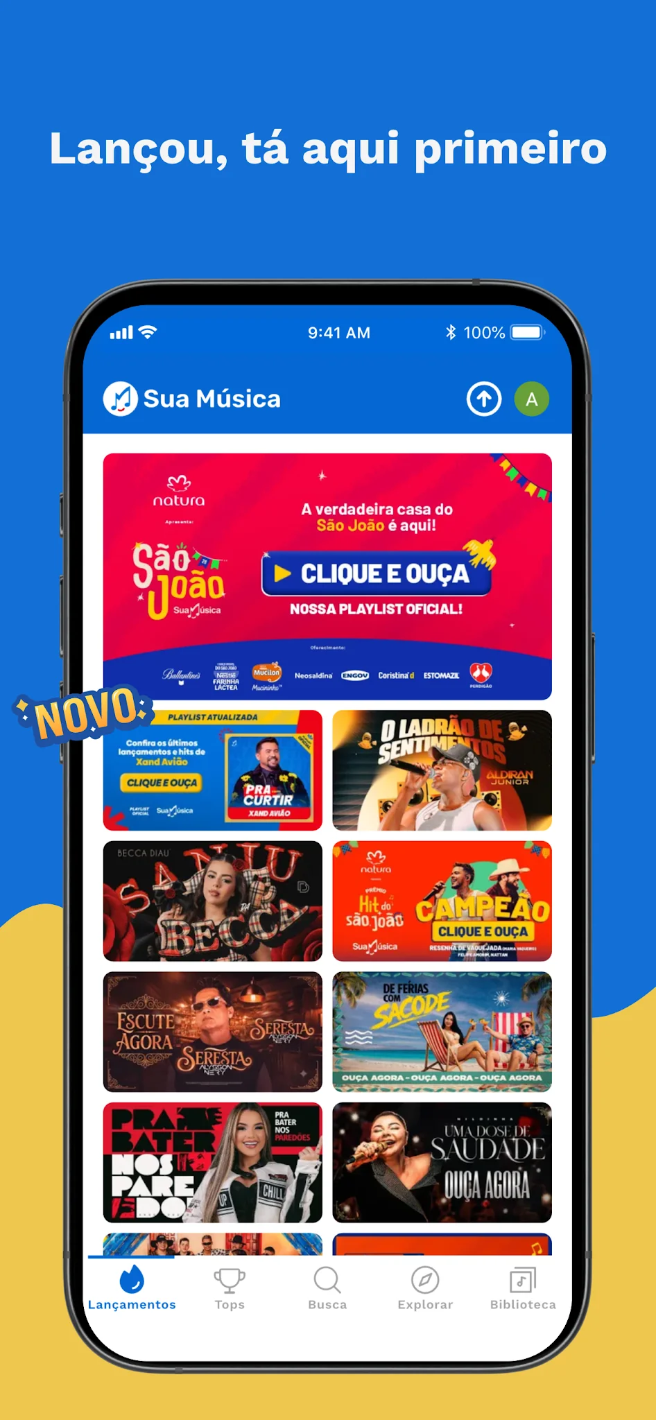 لقطة شاشة 3 لـ Sua Música: Hits do Nordeste