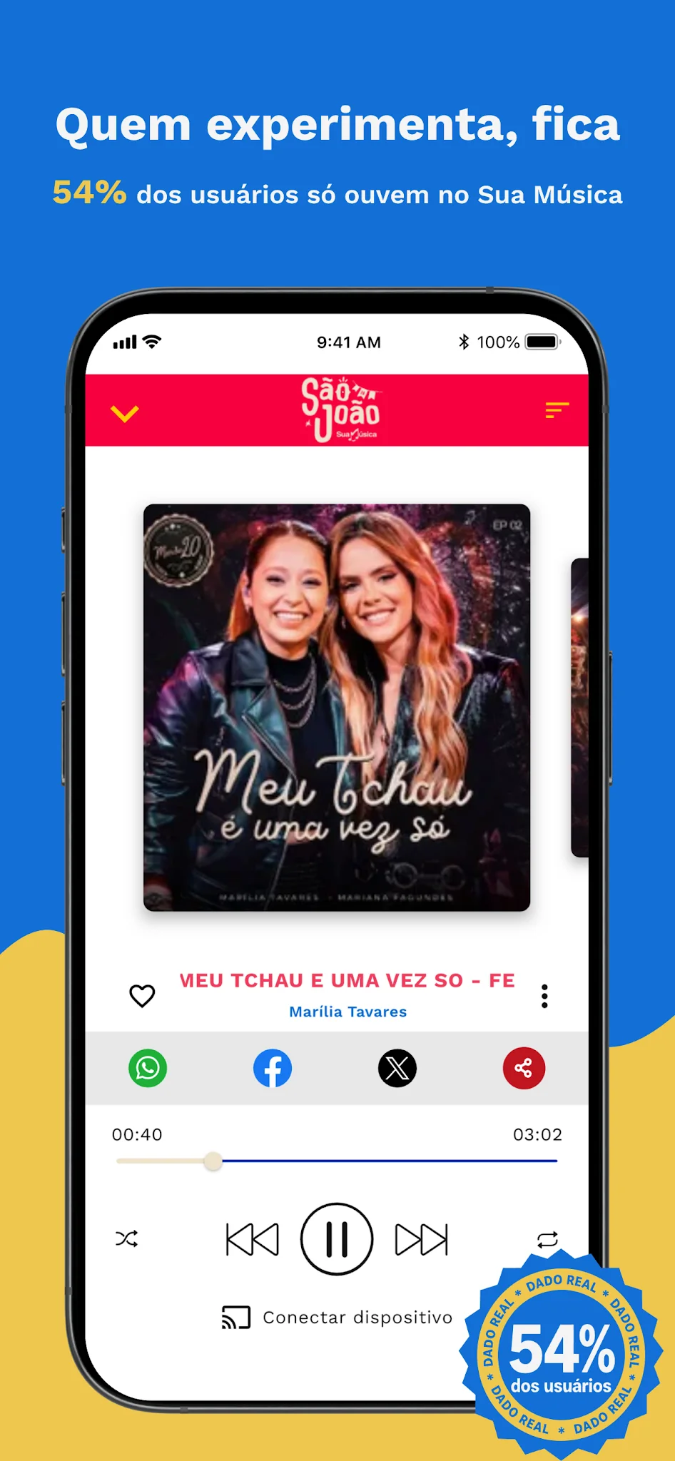 لقطة شاشة 4 لـ Sua Música: Hits do Nordeste