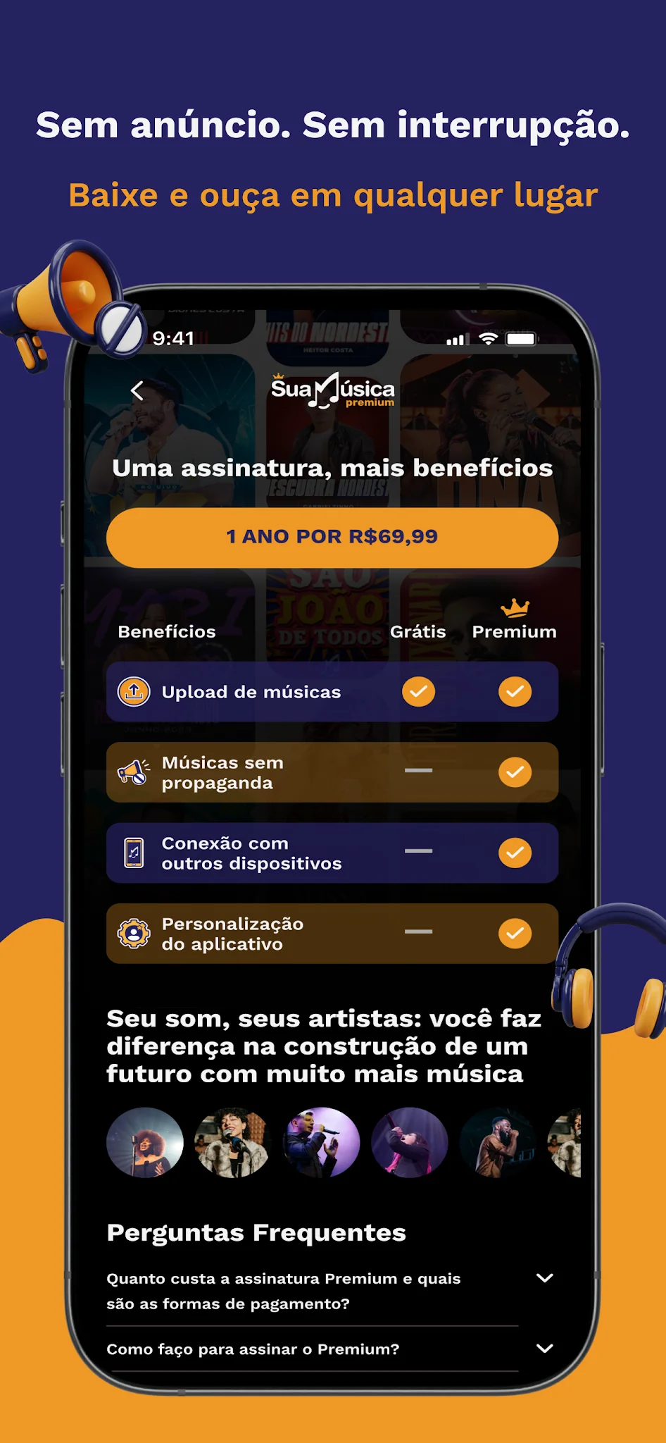 لقطة شاشة 5 لـ Sua Música: Hits do Nordeste