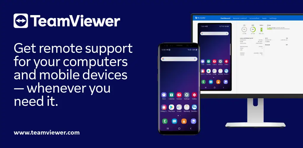 android için TeamViewer QuickSupport uygulama kapak resmi