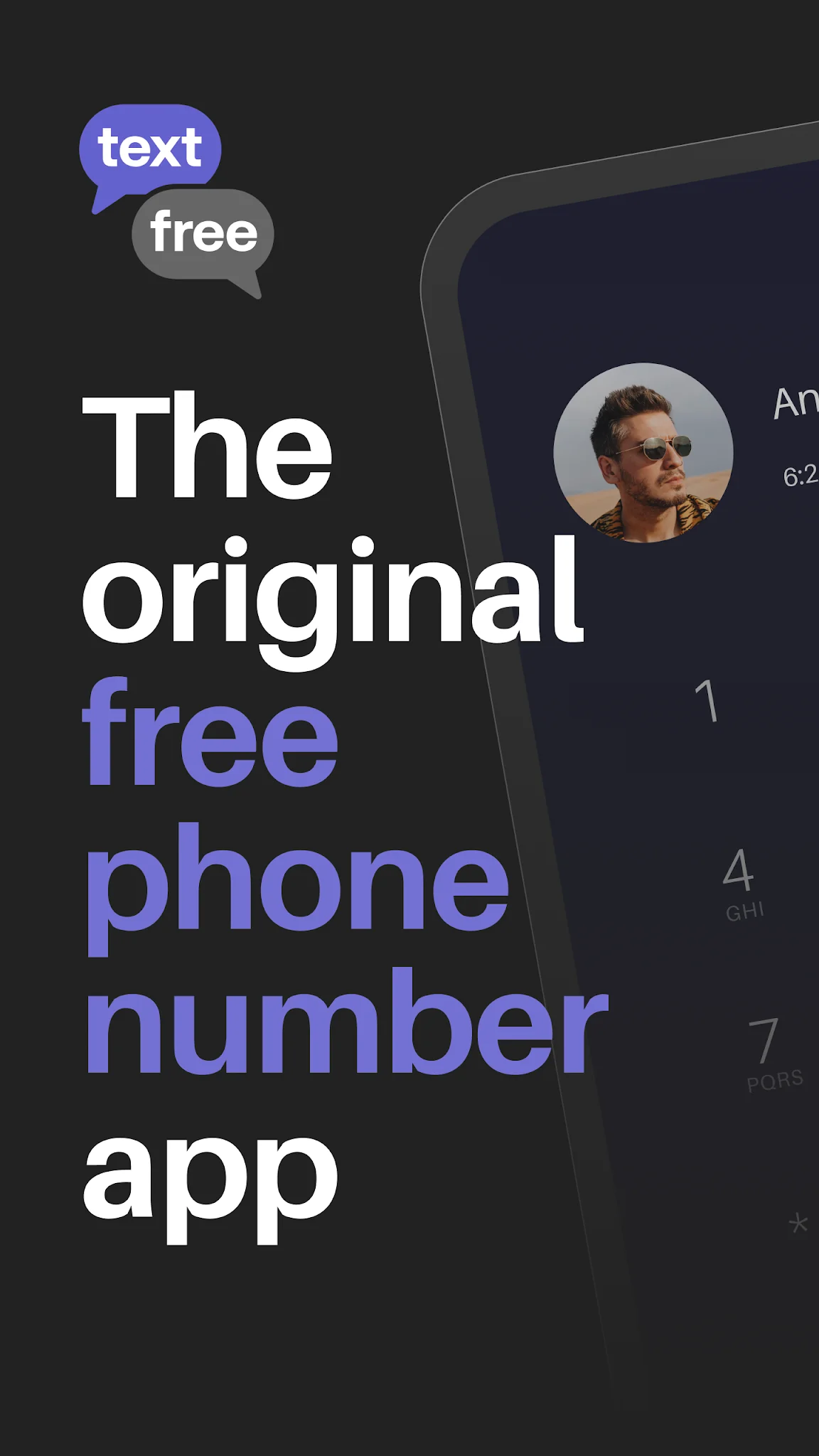 Text Free: Second Phone Number स्क्रीनशॉट 1