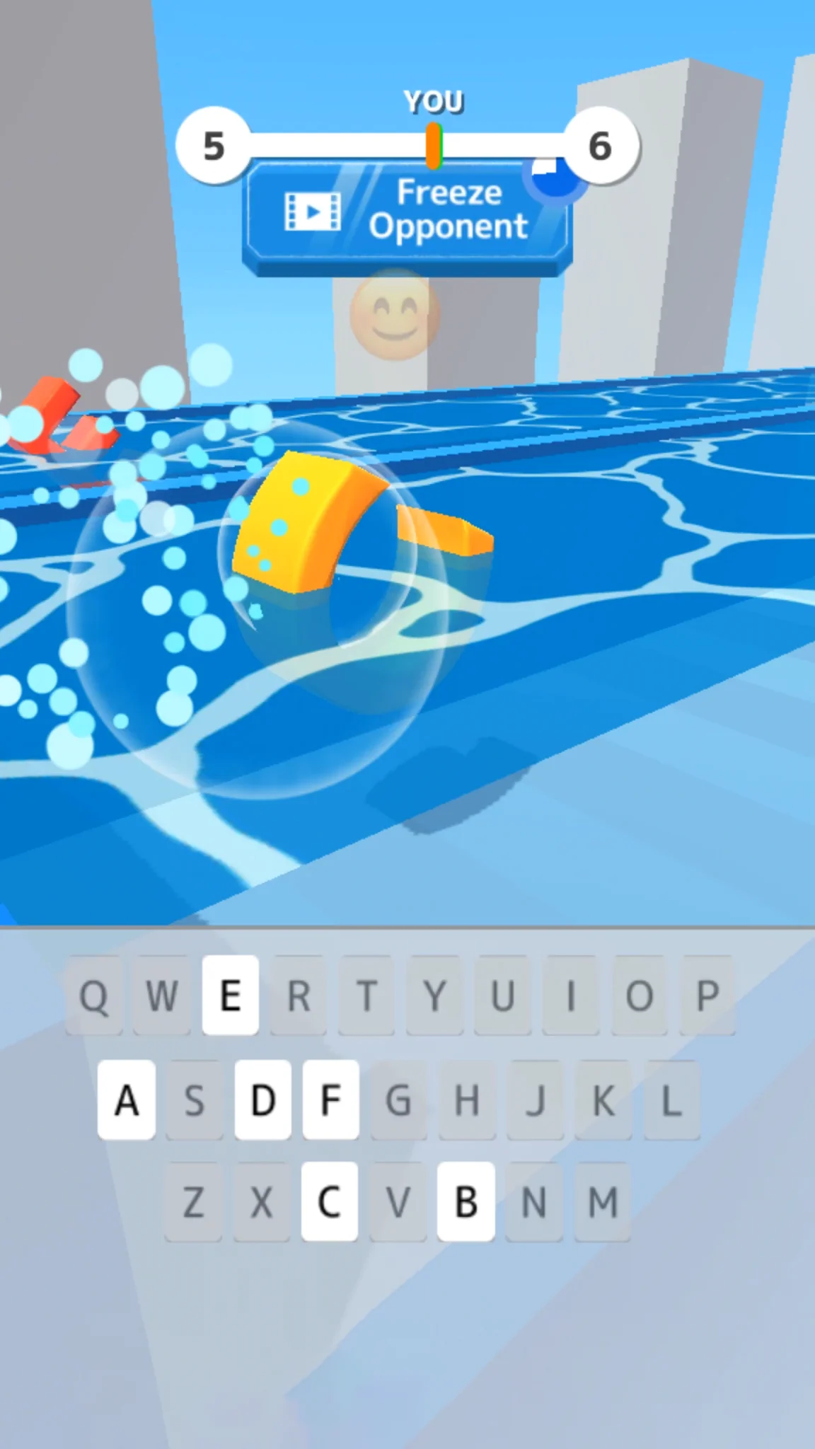 Captura de tela de Type Spin: alphabet run game 2