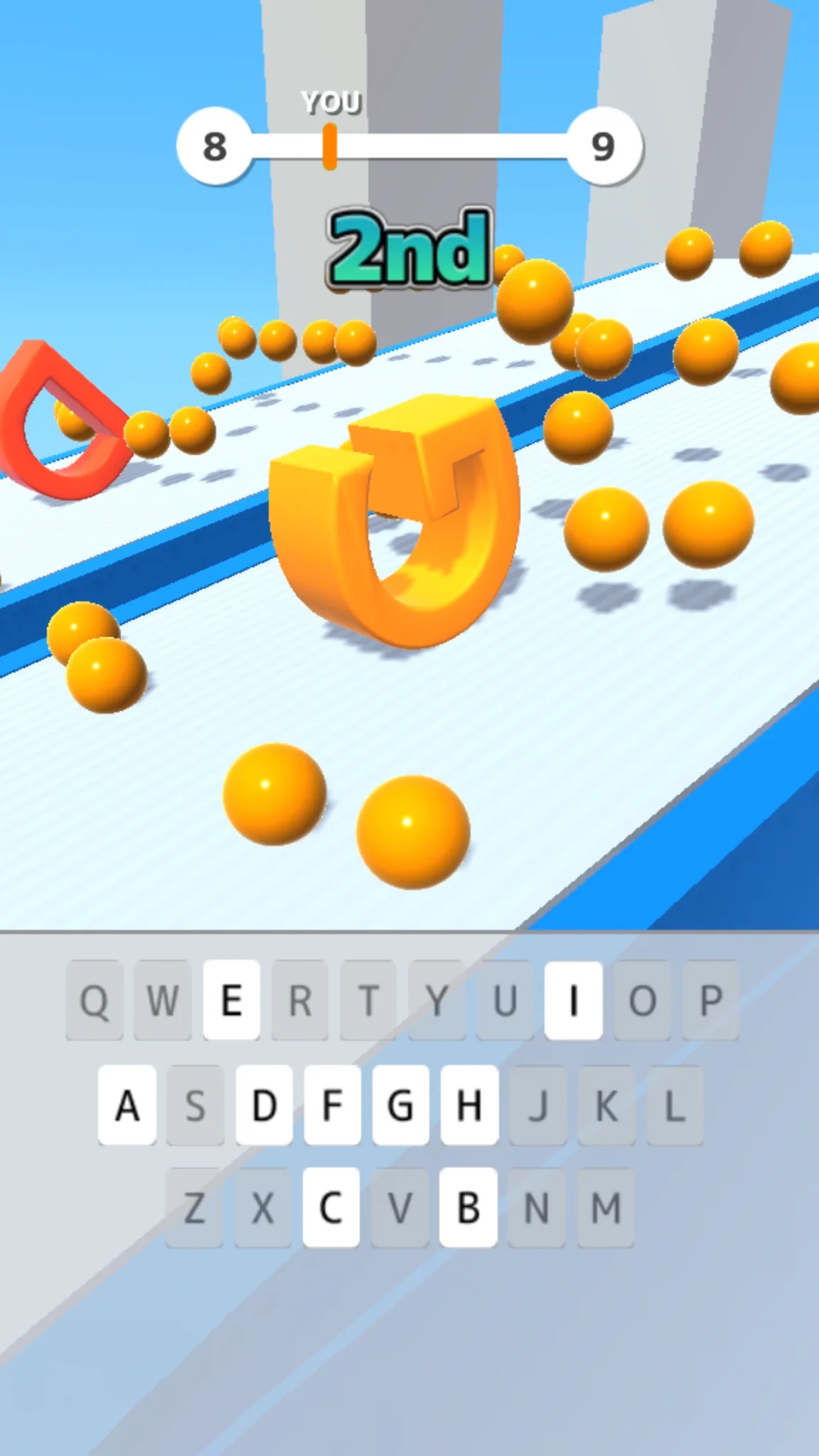 Captura de tela de Type Spin: alphabet run game 3