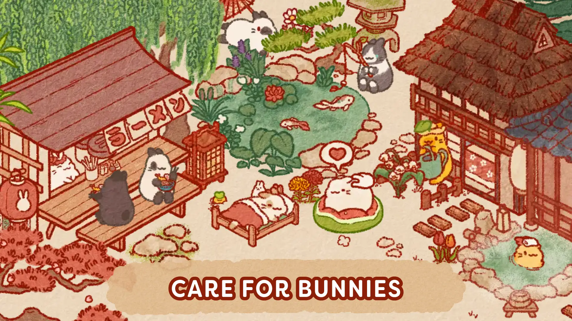 Captura de tela de Usagi Shima: Cute Bunny Game 2