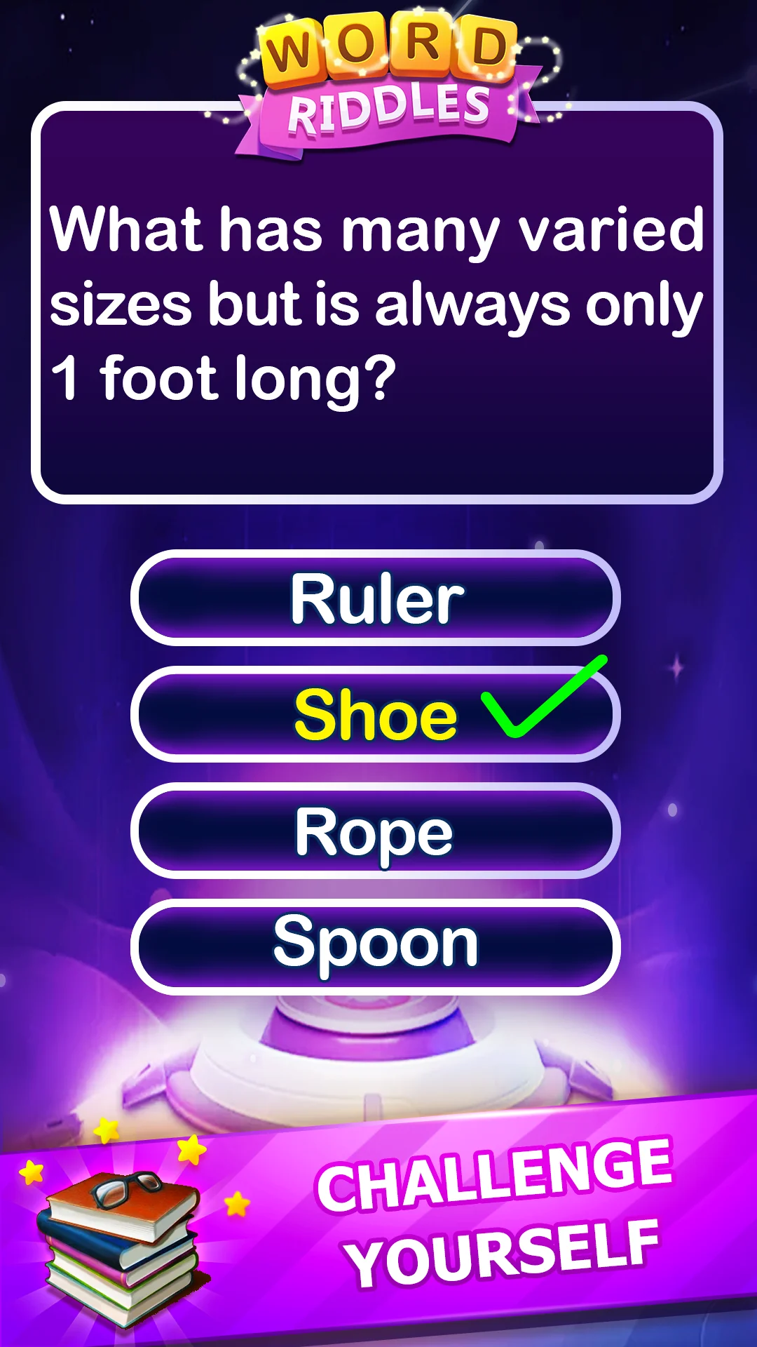 لقطة شاشة 5 لـ Word Riddle: Offline Word Game