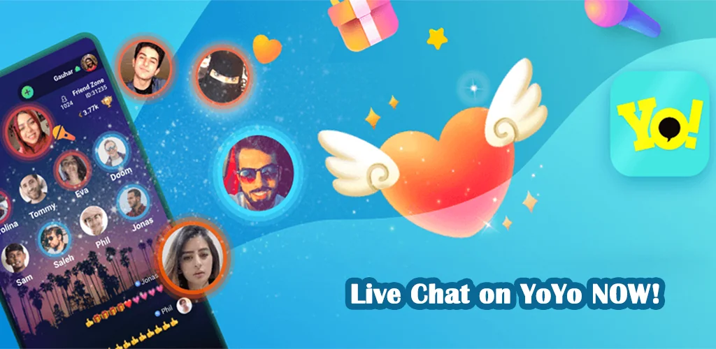 YoYo - Voice Chat Room, Games app cover art for Android