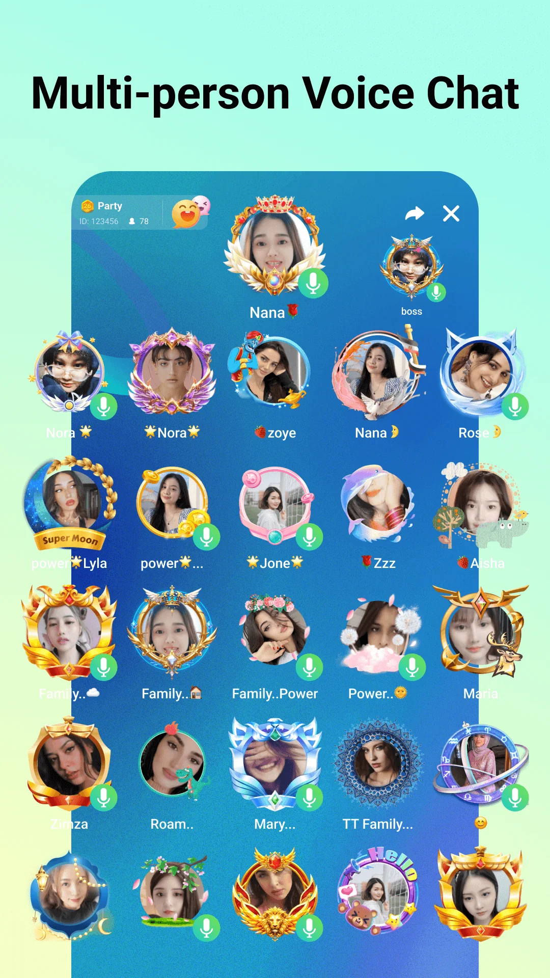 YoYo - Voice Chat Room, Games screenshot 3
