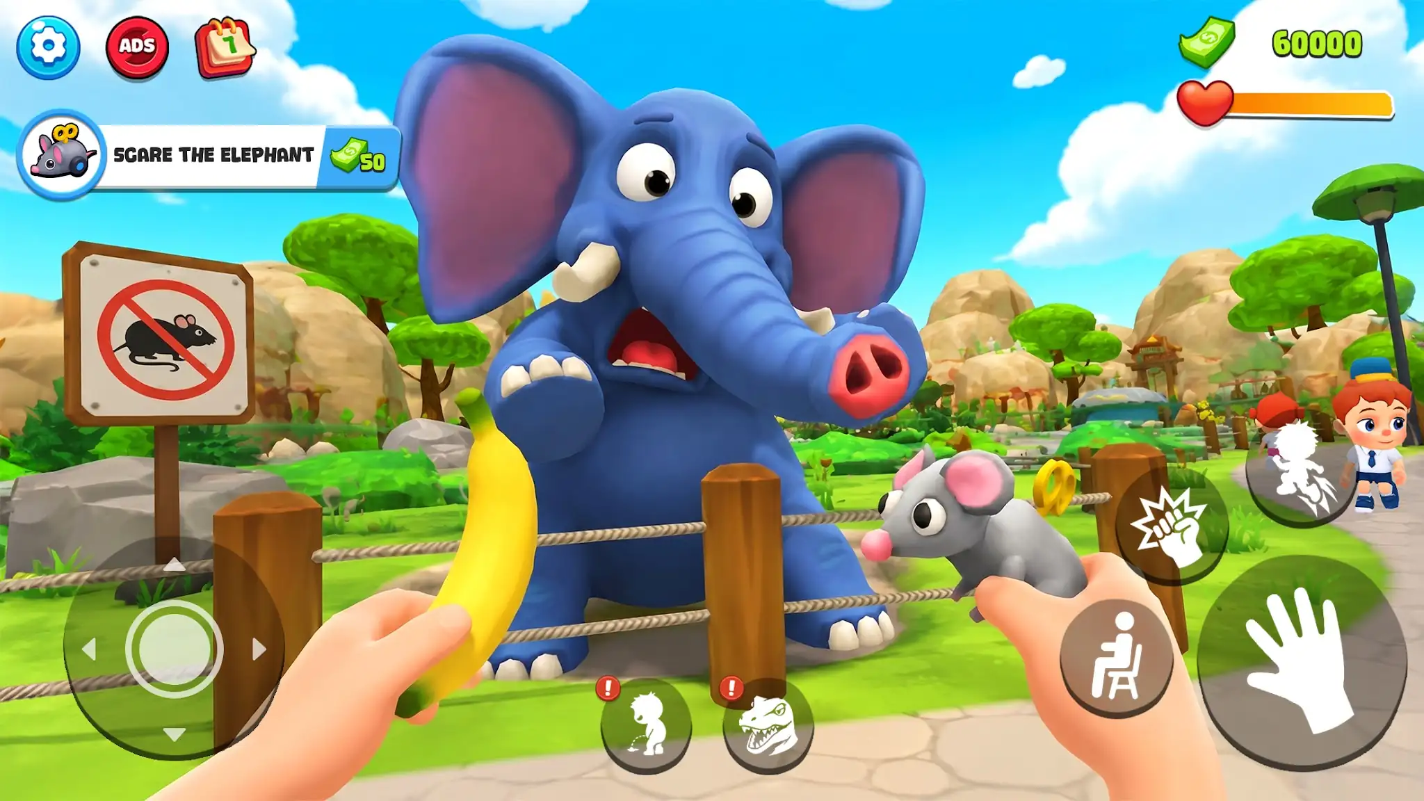 Zoo Prank: Crazy Animals скриншот 3