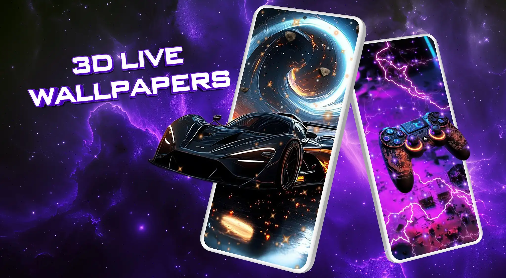 3D Live Wallpapers - HD & 4K скриншот 1