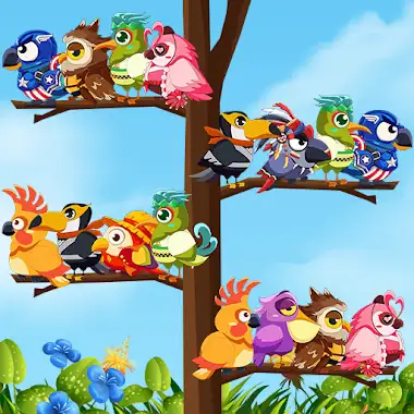 Bird Sort 2: Color Puzzle أيقونة