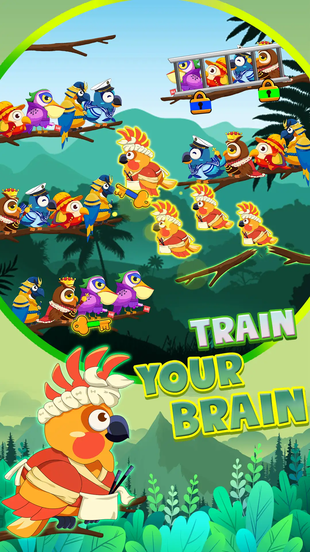 لقطة شاشة 2 لـ Bird Sort 2: Color Puzzle