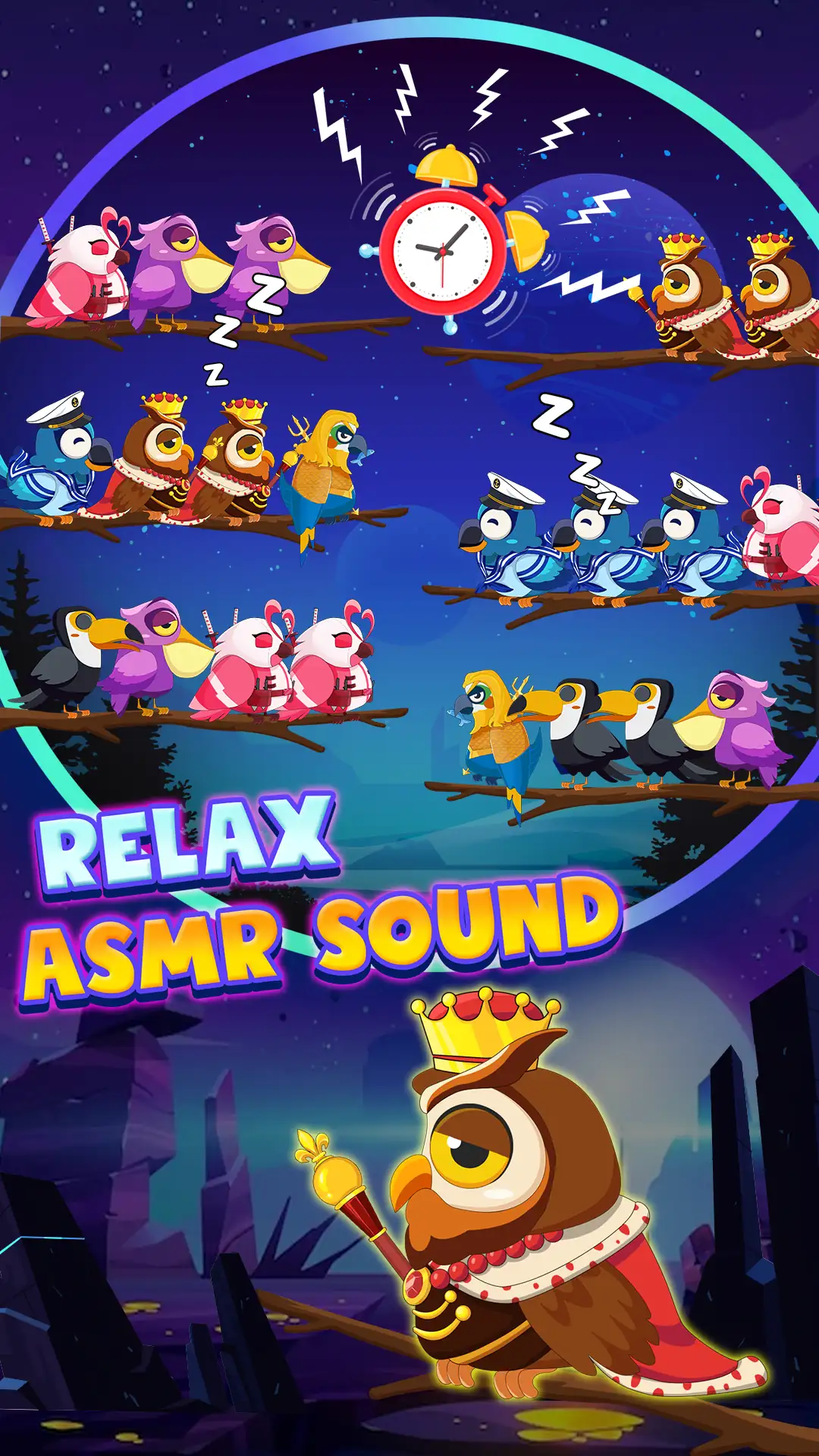 لقطة شاشة 6 لـ Bird Sort 2: Color Puzzle