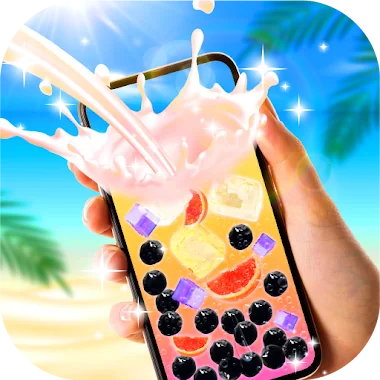 Boba Tea Bubble DIY Simge