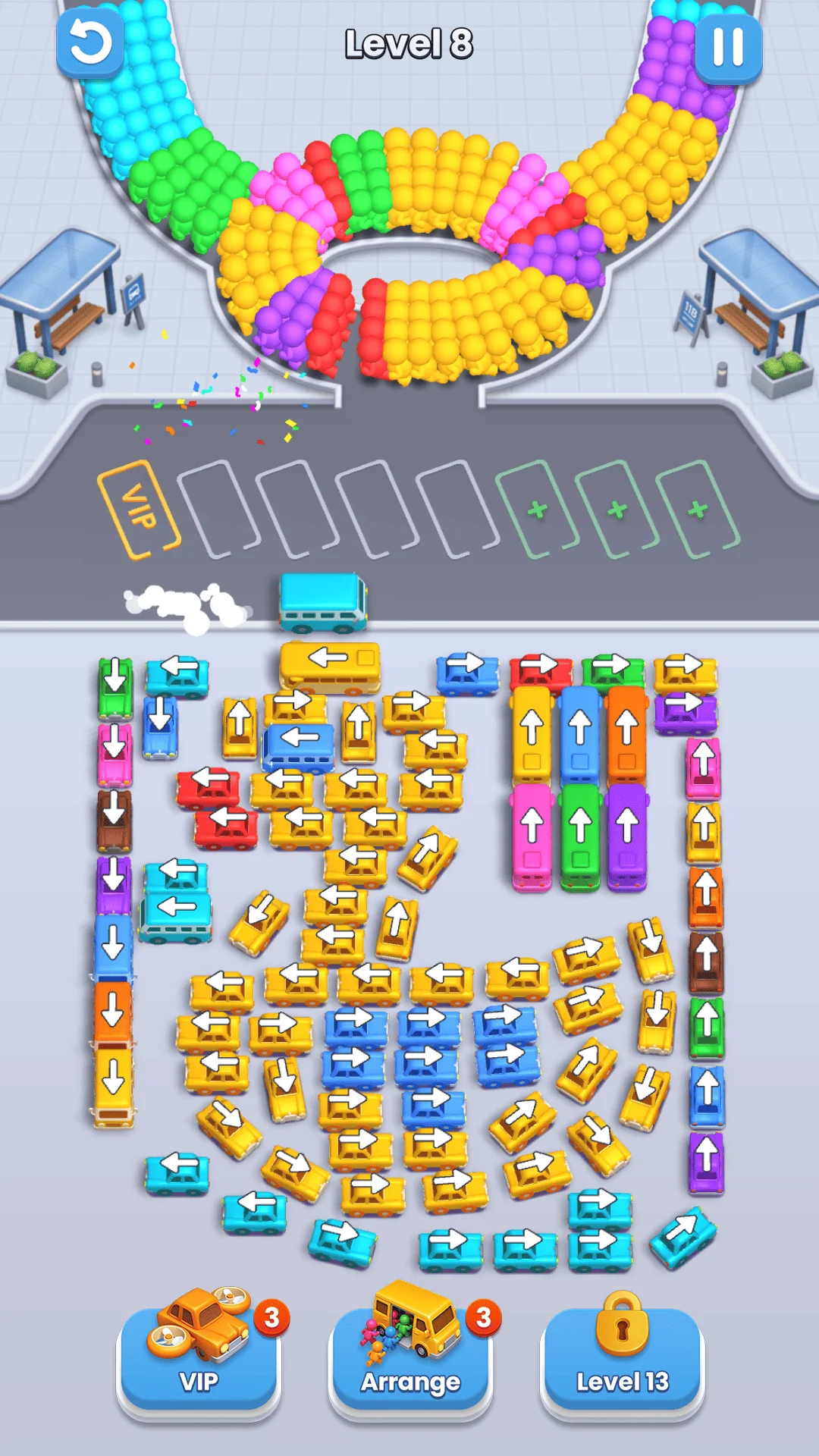 لقطة شاشة 2 لـ Bus Fever Party!