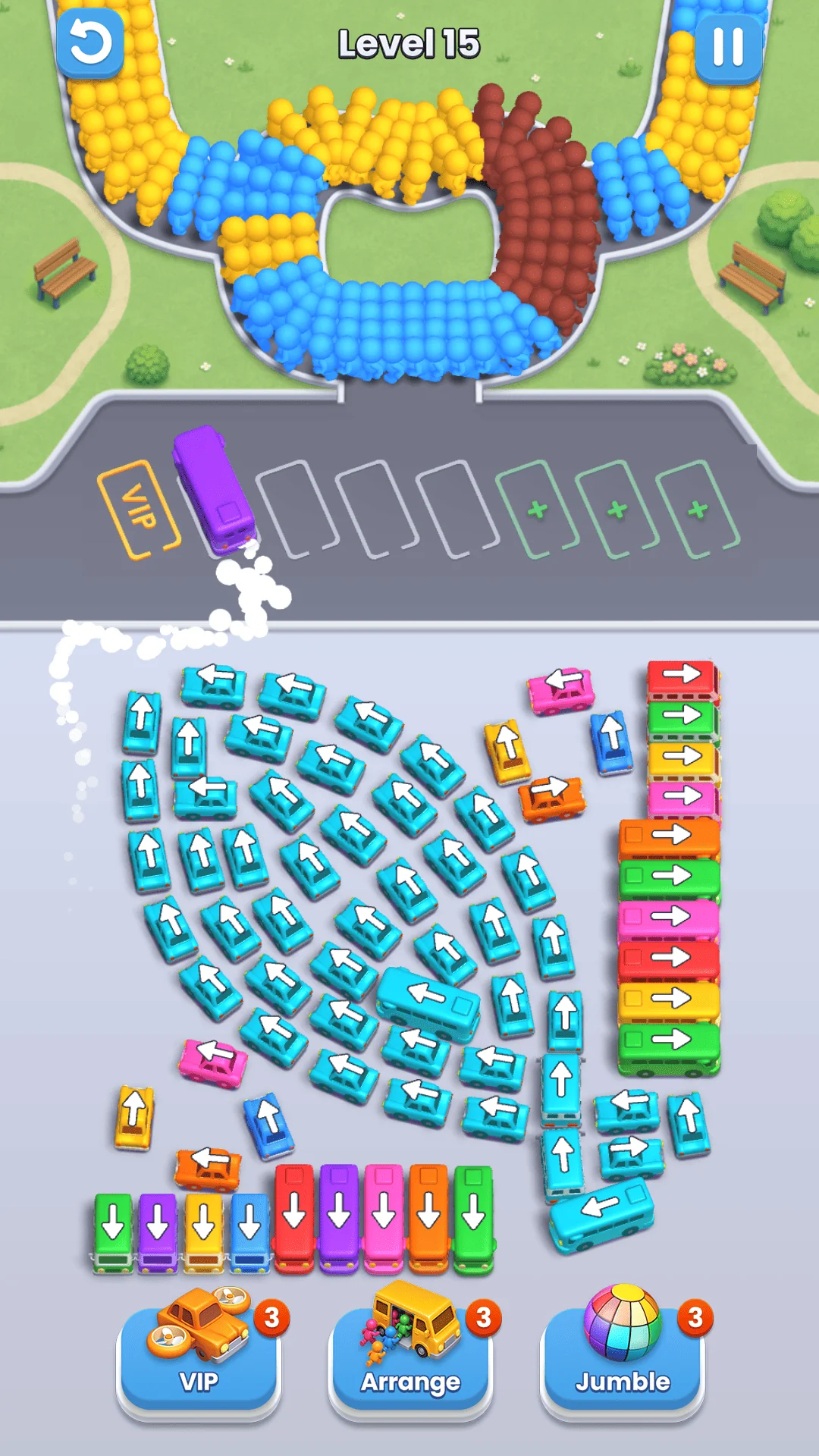لقطة شاشة 4 لـ Bus Fever Party!