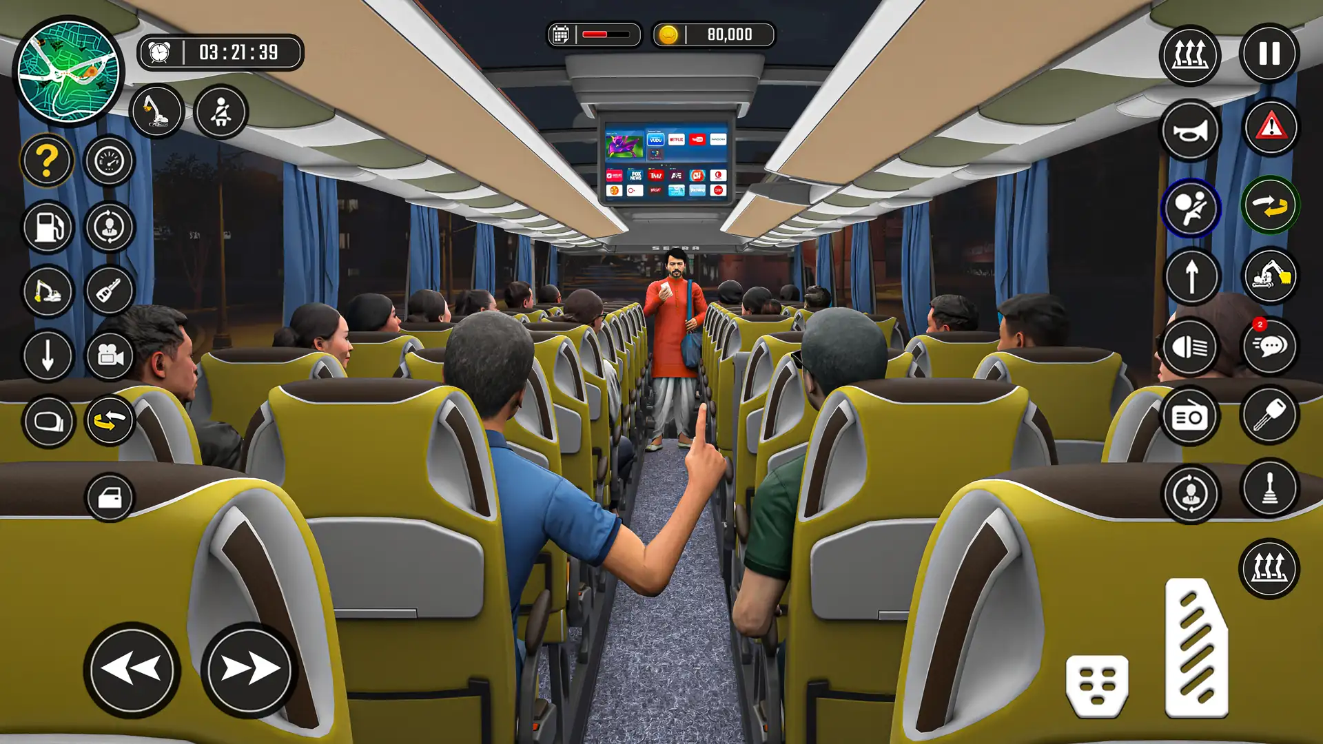 Bus Simulator - Bus Games 3D 截图 6
