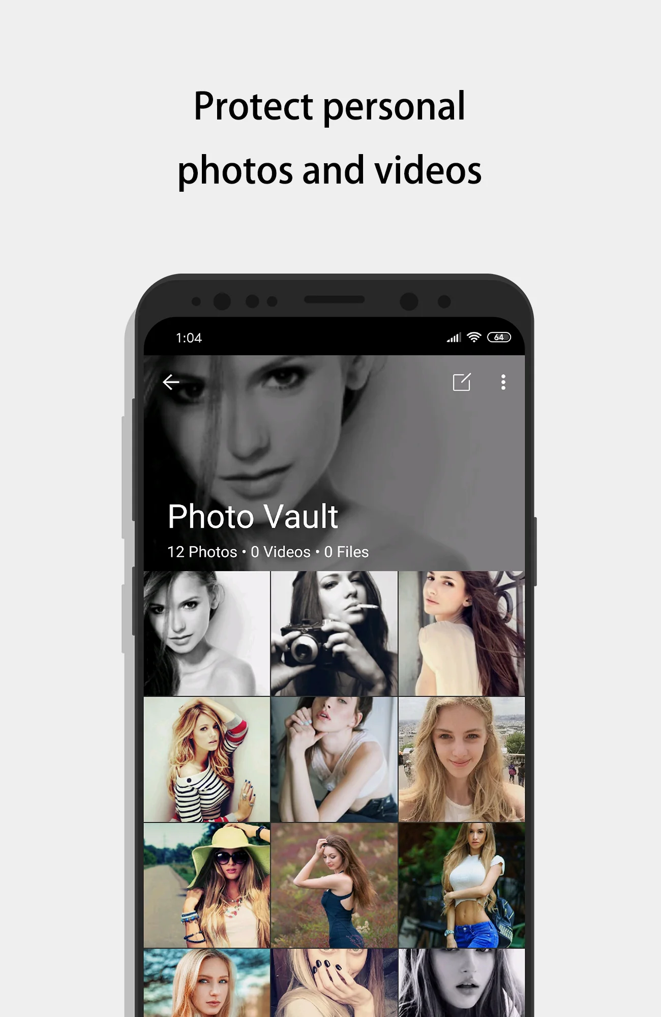 Calculator - photo vault скриншот 3