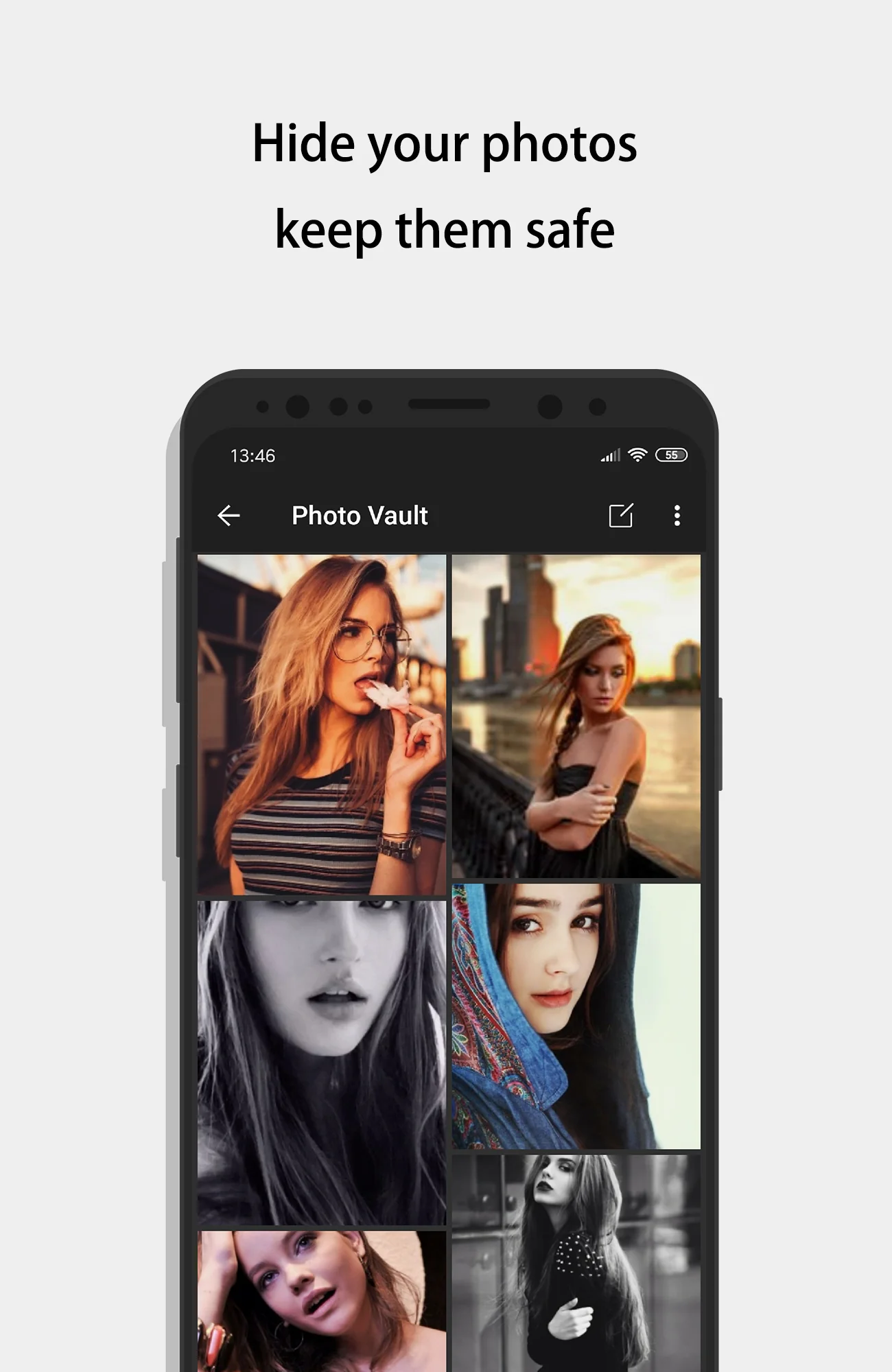 Calculator - photo vault скриншот 4