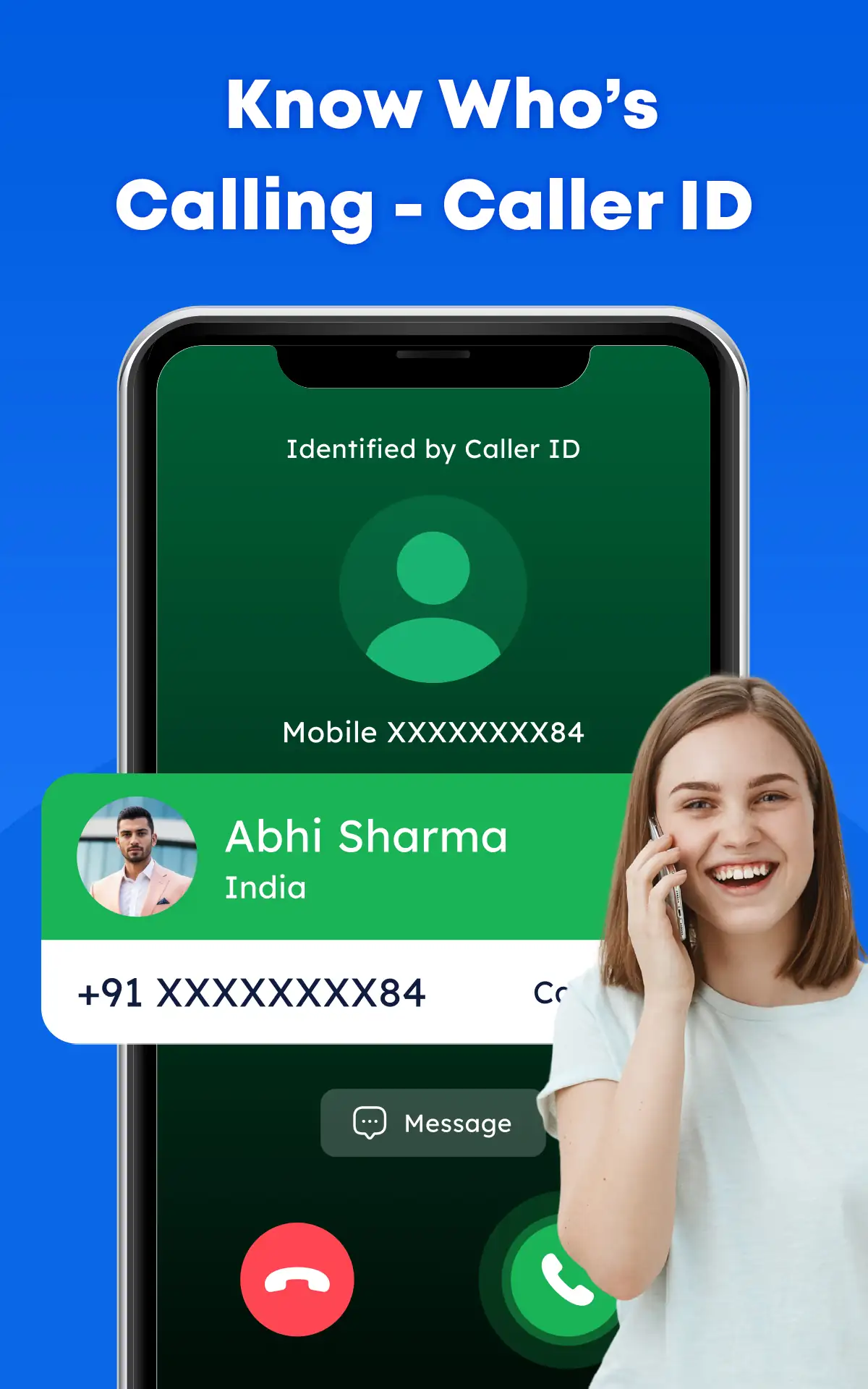 Caller ID: Trusted Call & SMS स्क्रीनशॉट 1
