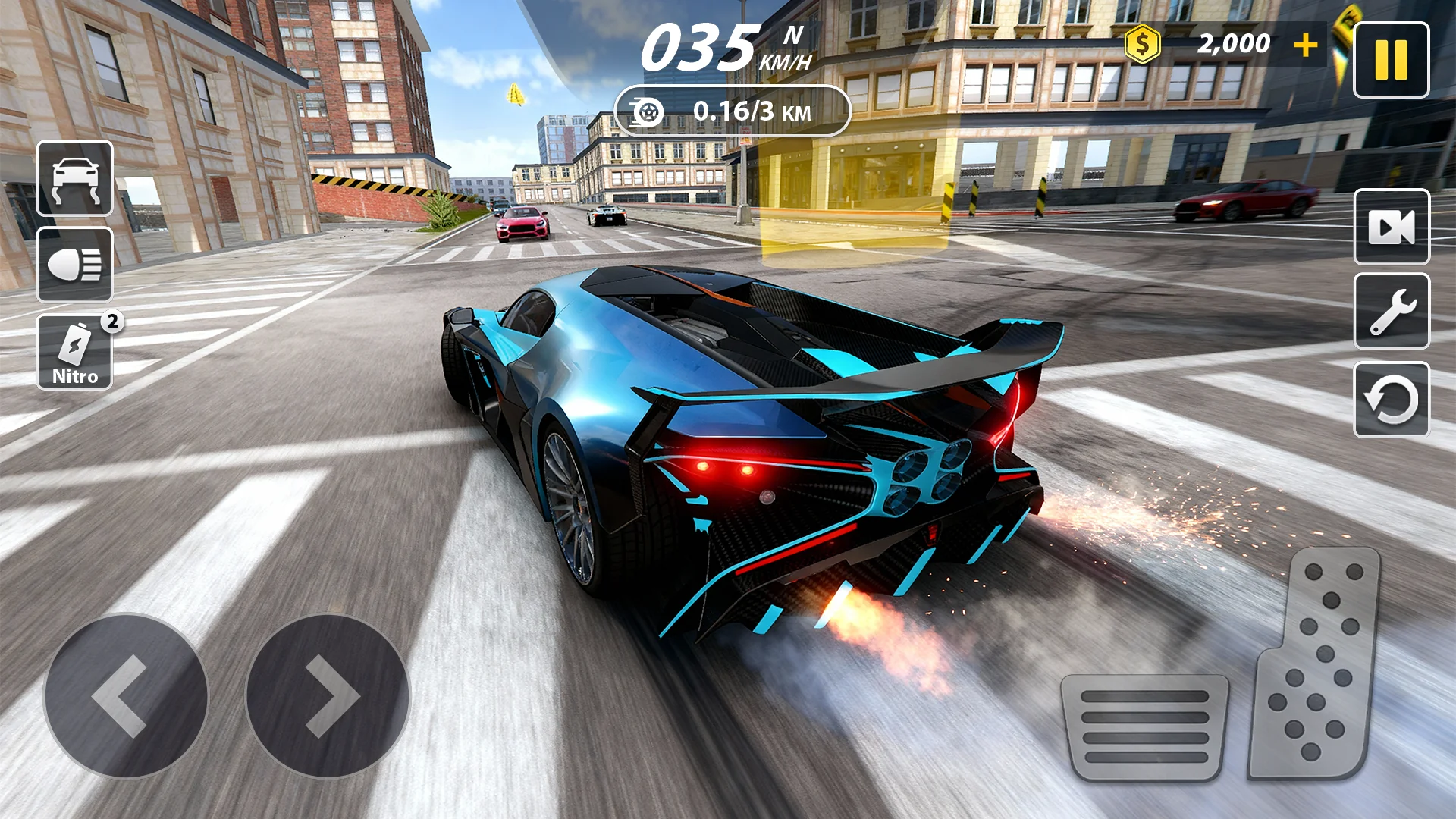 Captura de pantalla 2 de Car Driving City: StreetPro