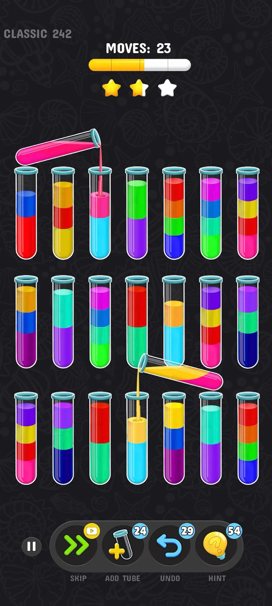Captura de tela de Color Water Sort Puzzle Games 1
