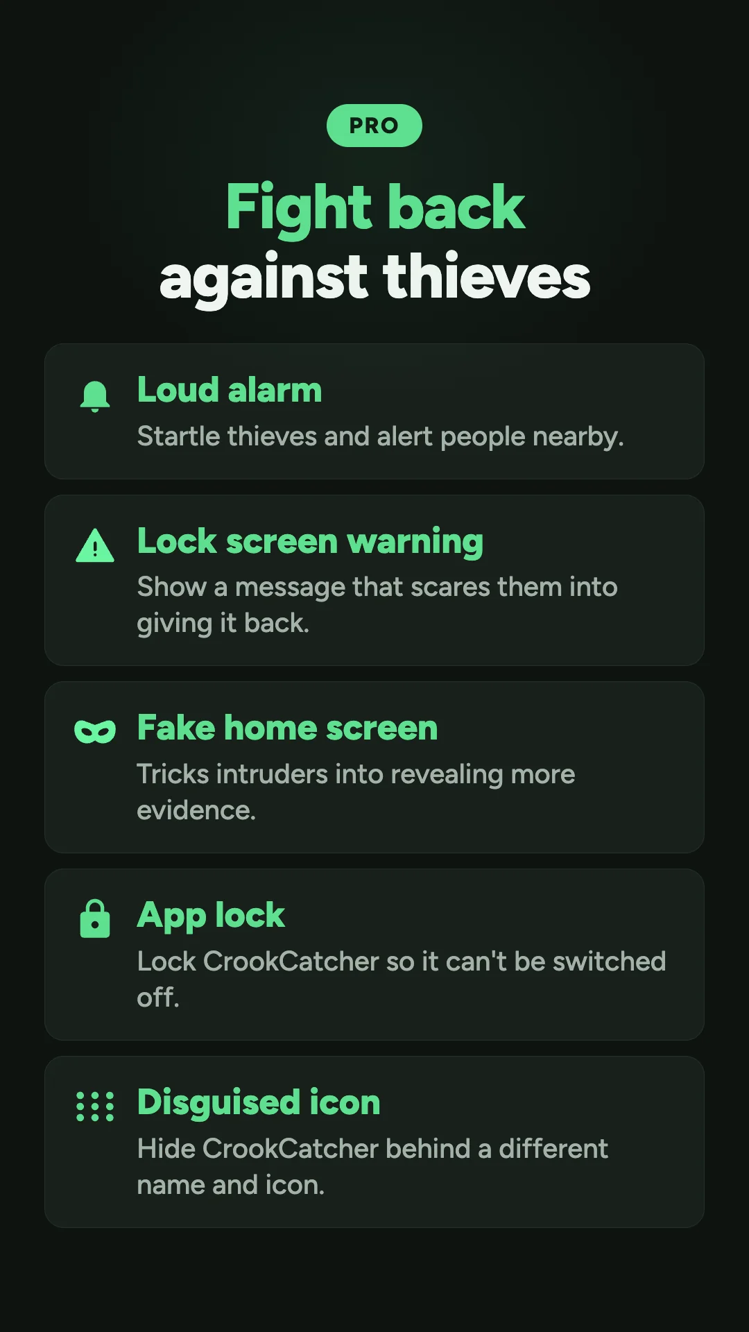 CrookCatcher: Антивор скриншот 5
