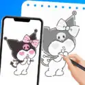 Draw Cartoon - AR Sketch App