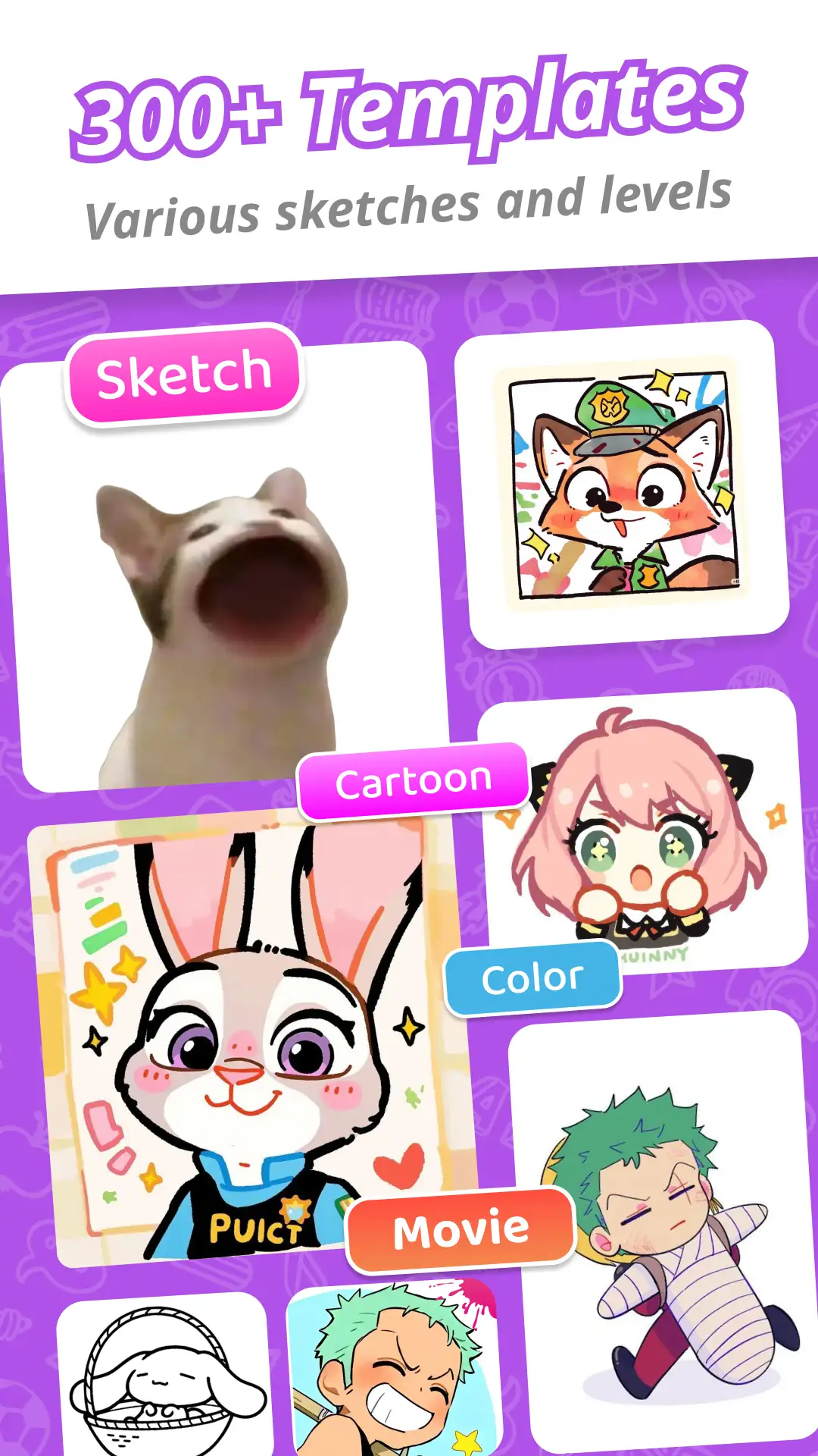 Draw Cartoon - AR Sketch App скриншот 2