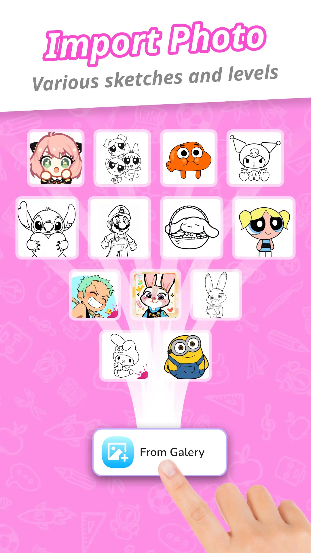 Draw Cartoon - AR Sketch App скриншот 5