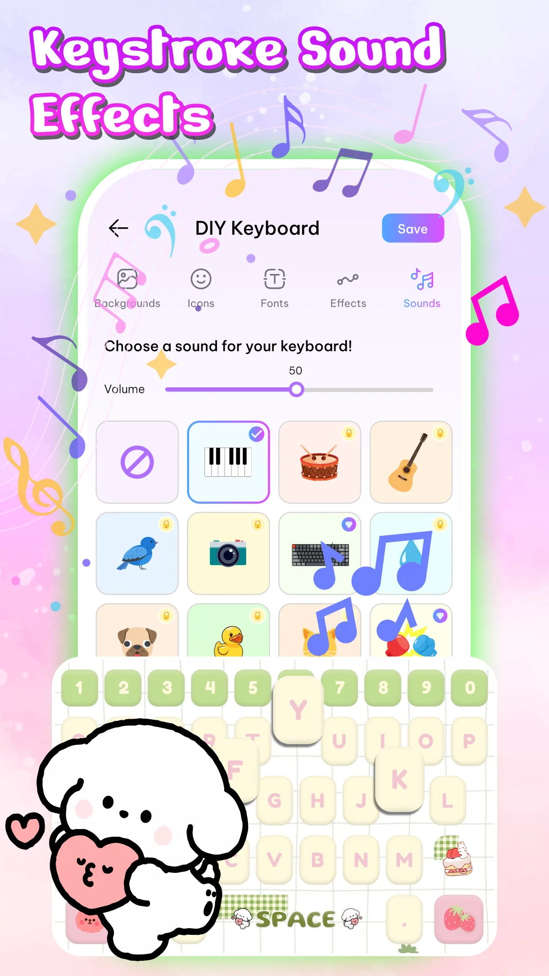Captura de pantalla 5 de Emoji Font Keyboard & Themes
