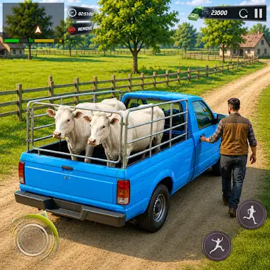 Farm Animal Cargo Truck Games Иконка