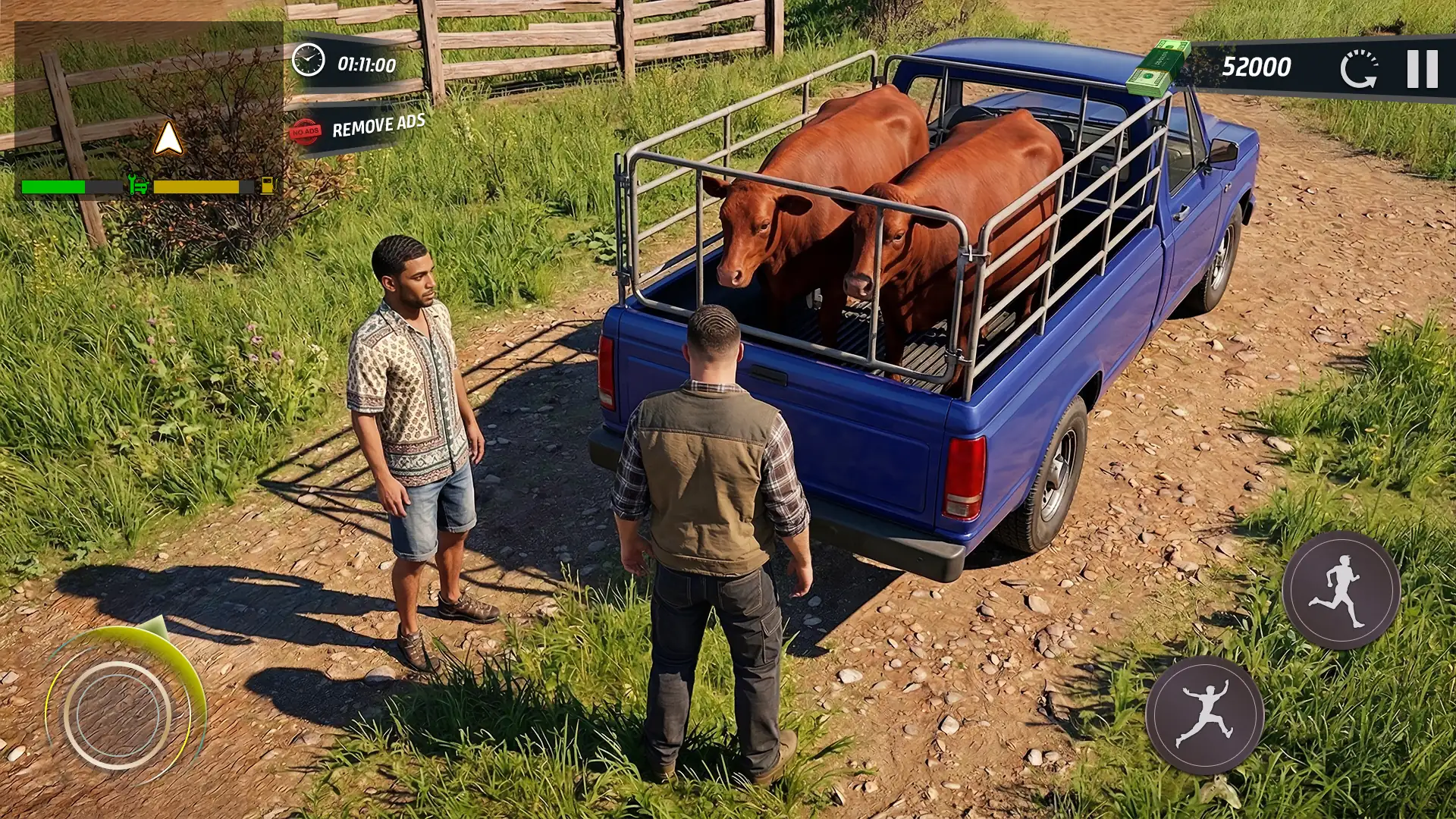 Farm Animal Cargo Truck Games скриншот 1
