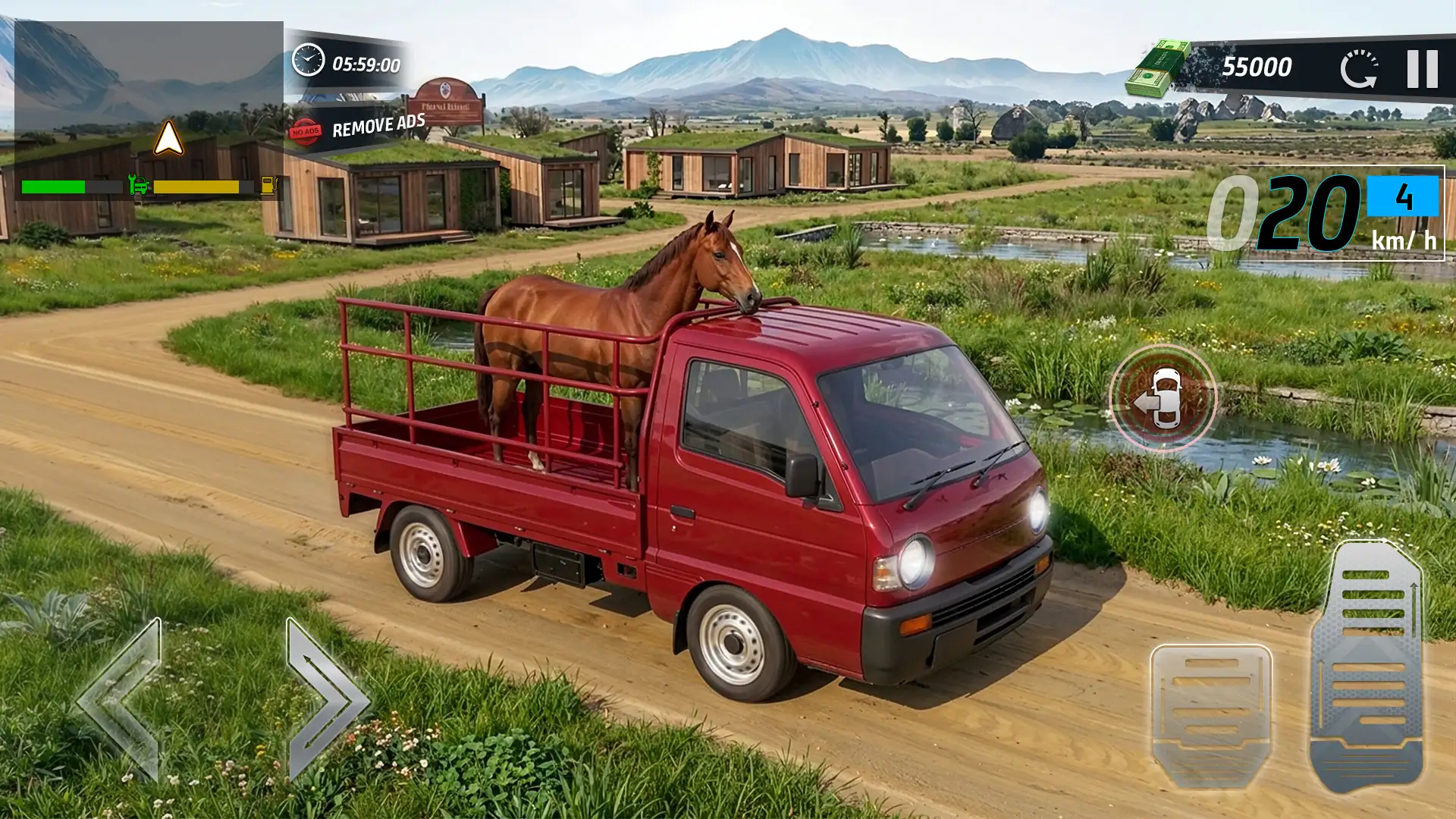 Farm Animal Cargo Truck Games скриншот 3