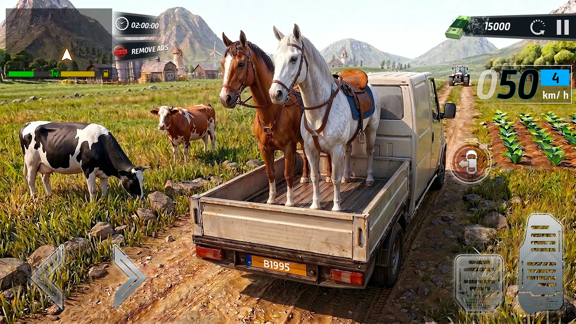 Farm Animal Cargo Truck Games скриншот 4