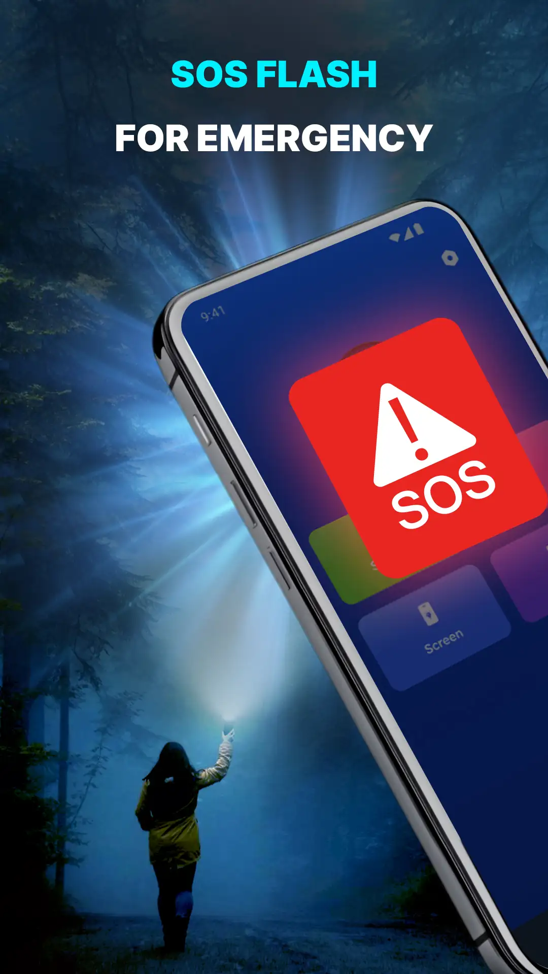 لقطة شاشة 4 لـ Flashlight App: Flash Alert