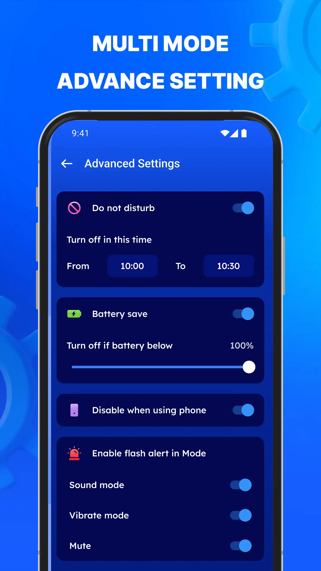 لقطة شاشة 5 لـ Flashlight App: Flash Alert