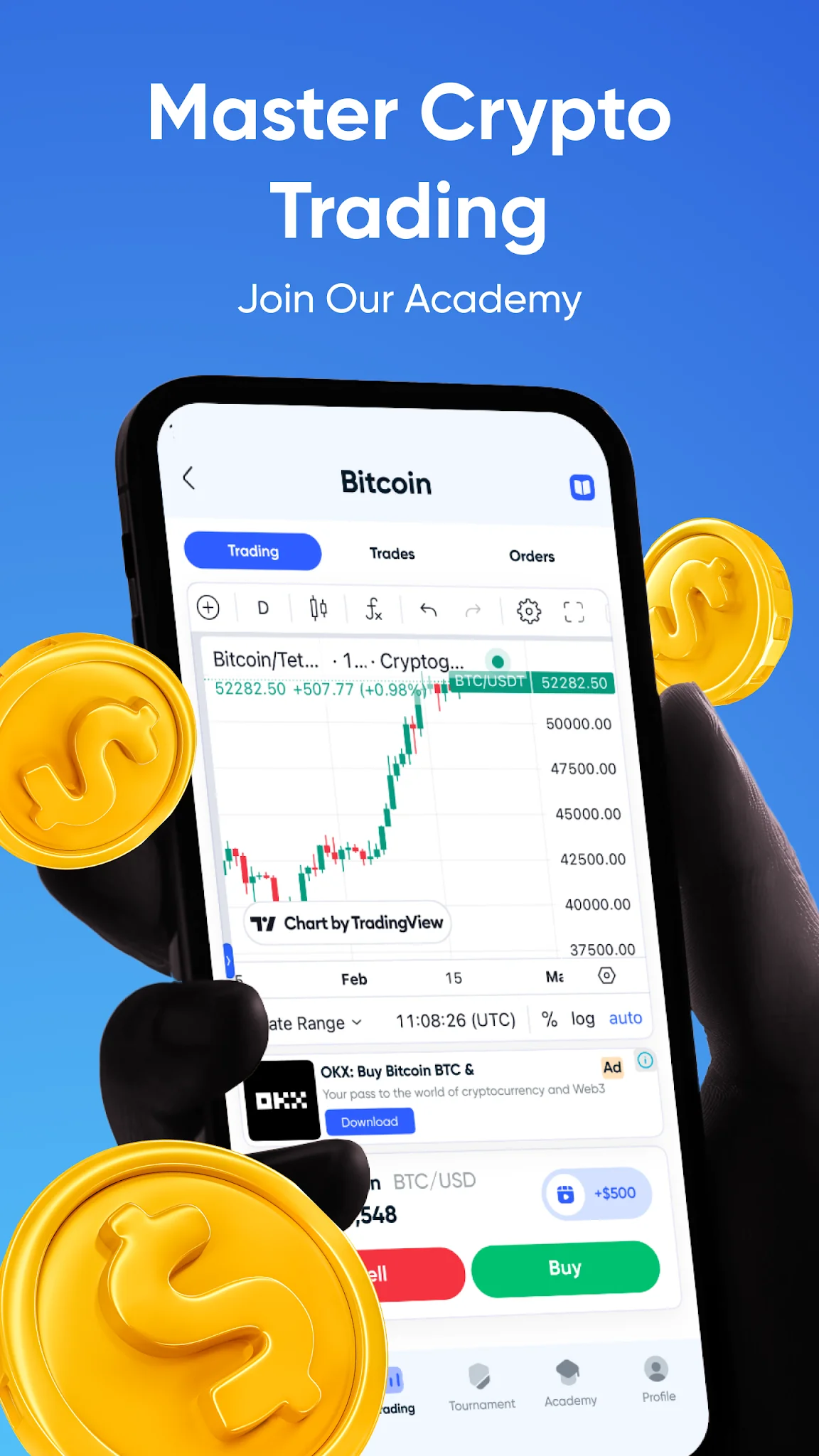 Gocrypto: Crypto Trading скриншот 1