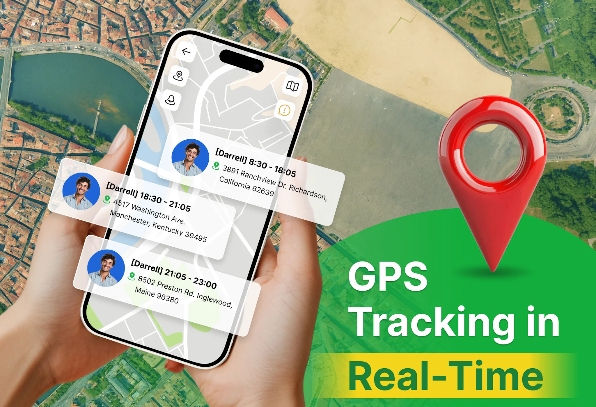 لقطة شاشة 1 لـ تتبع الموقع GPS والهاتف