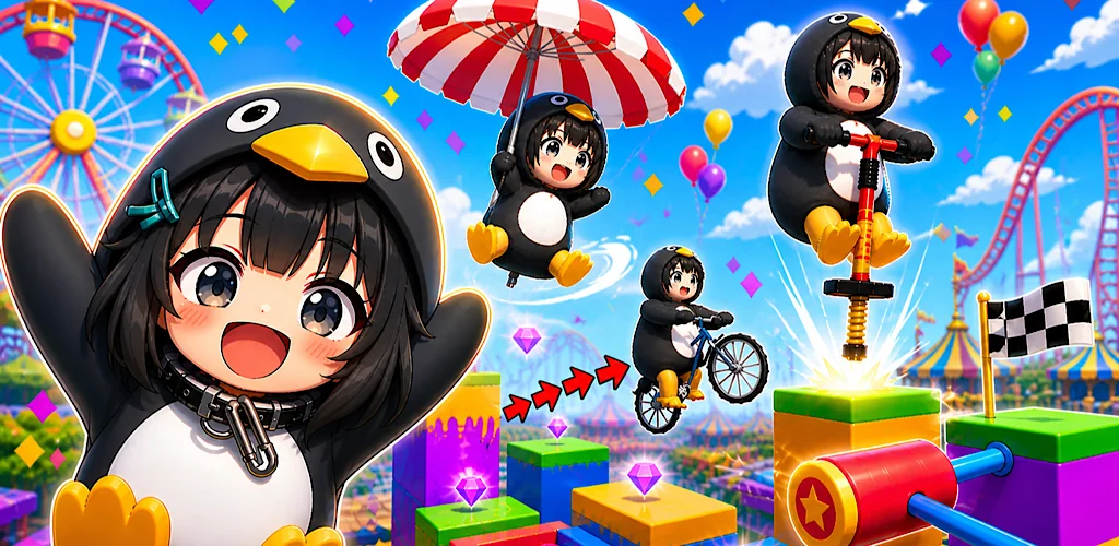 Carátula del pingüino gugu gaga juego para Android