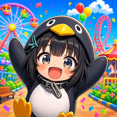 pingüino gugu gaga Icono