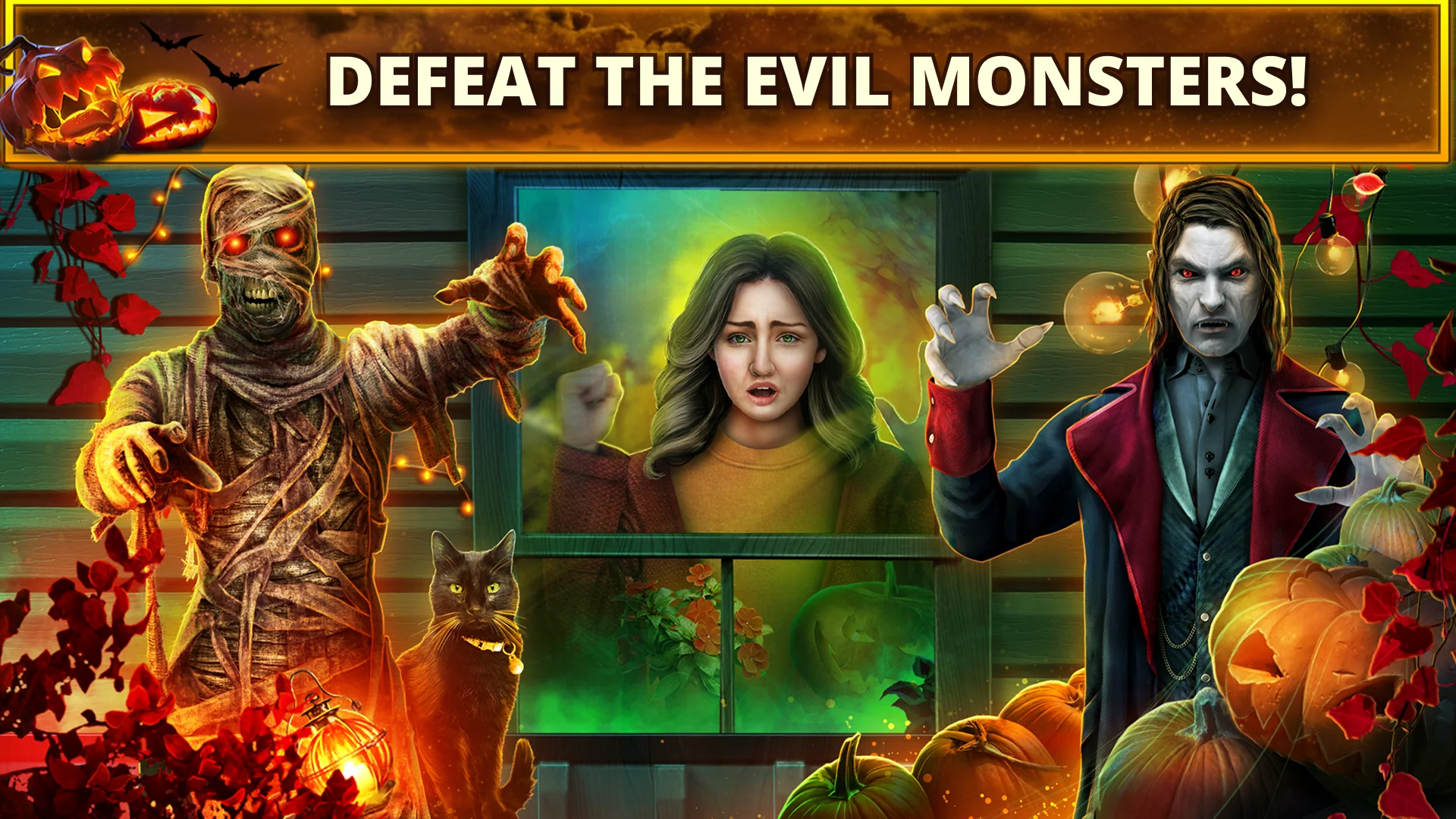 لقطة شاشة 1 لـ Halloween Chronicles: Monsters