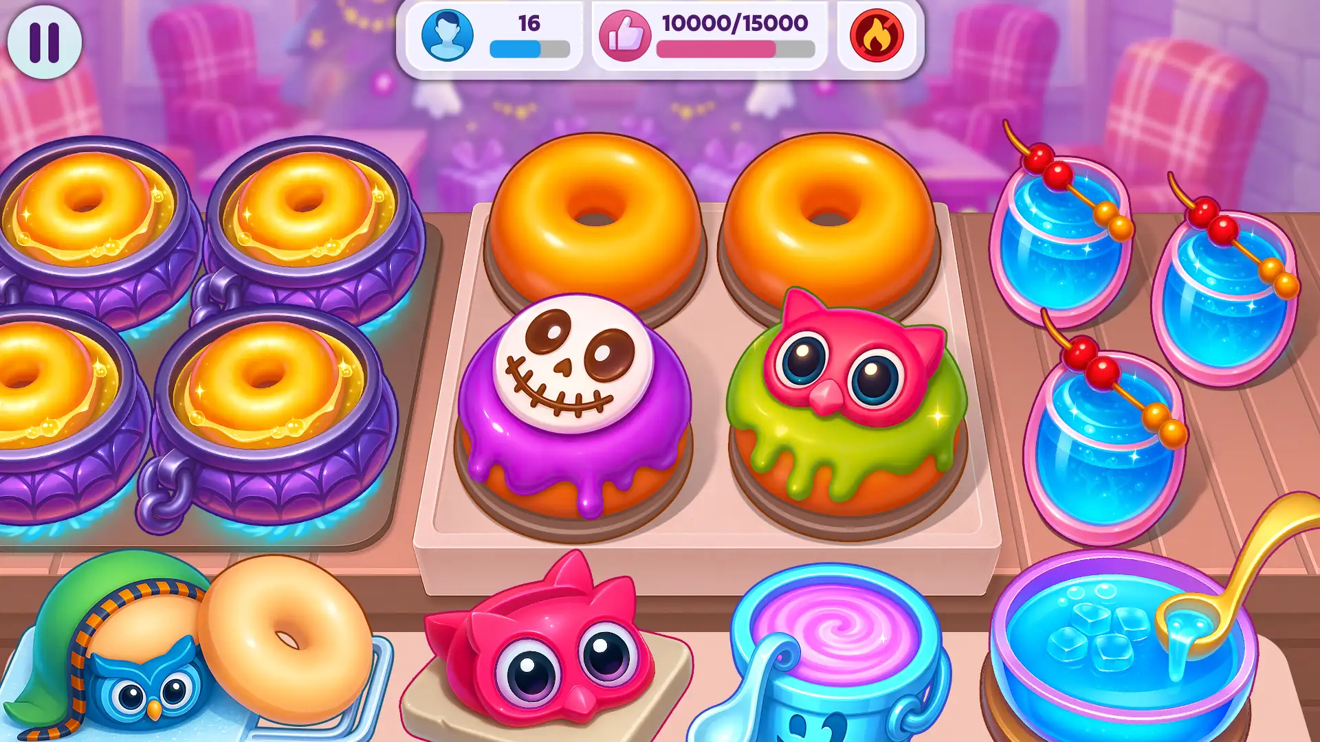 Halloween Cooking Fever Chef screenshot 1