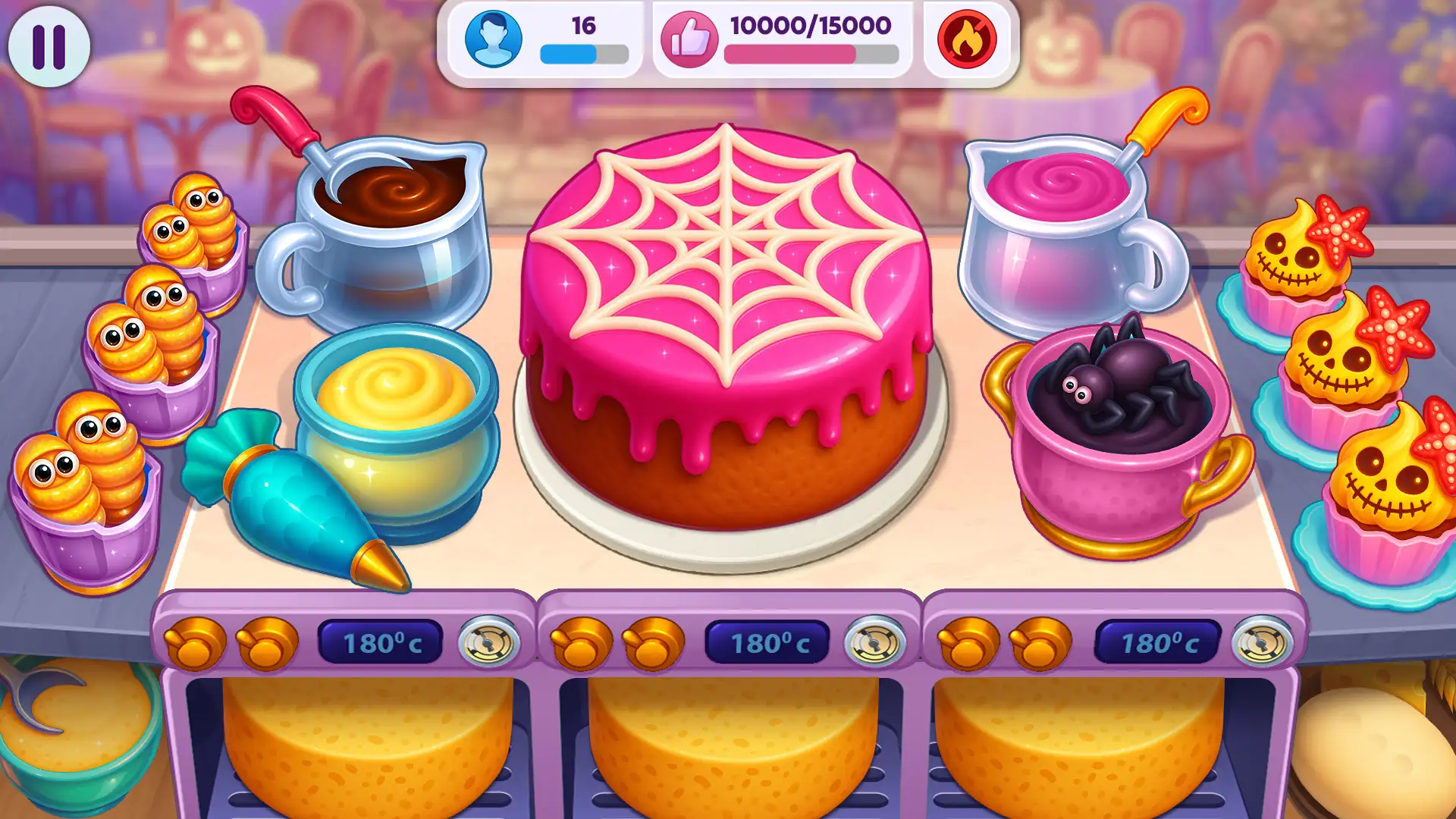 Halloween Cooking Fever Chef screenshot 2